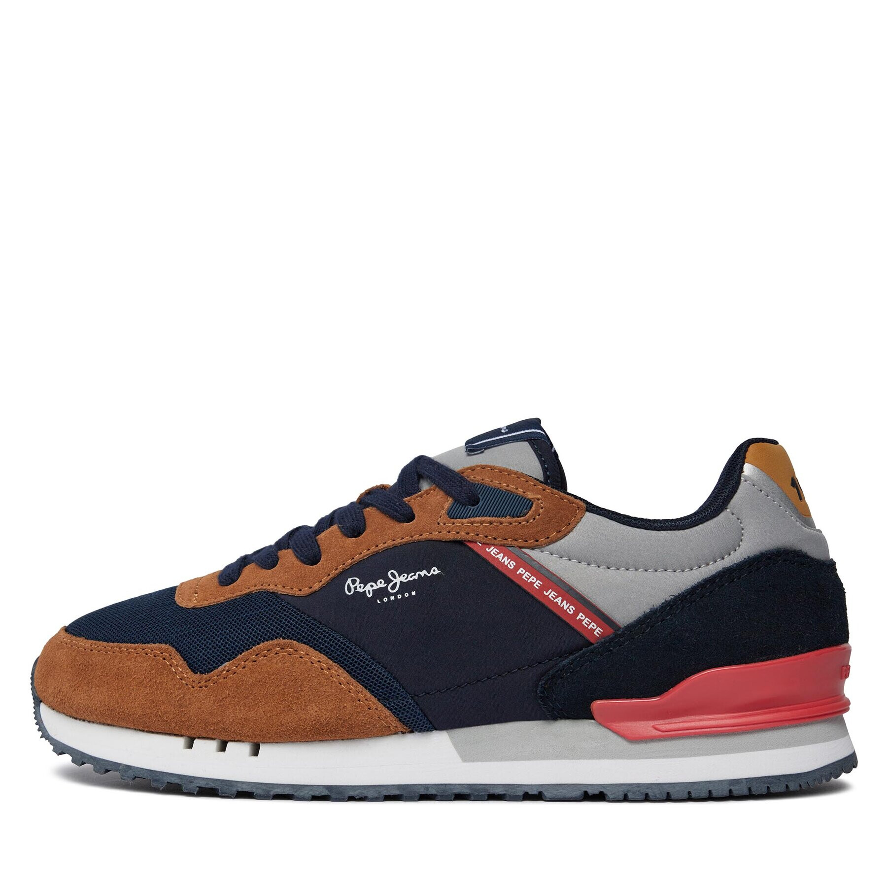 Pepe Jeans Sneakersy PMS30992 Hnedá - Pepit.sk