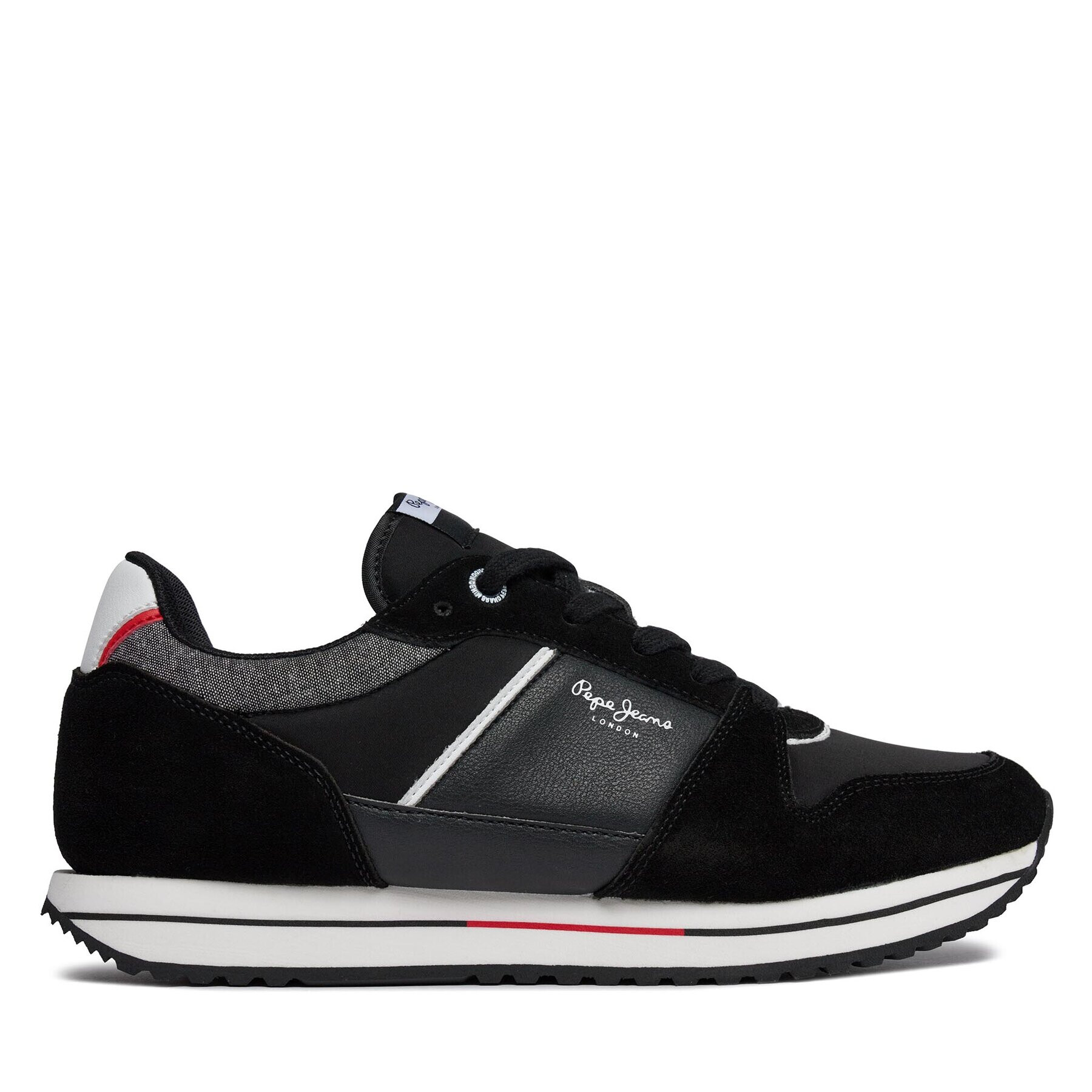 Pepe Jeans Sneakersy PMS30995 Čierna - Pepit.sk