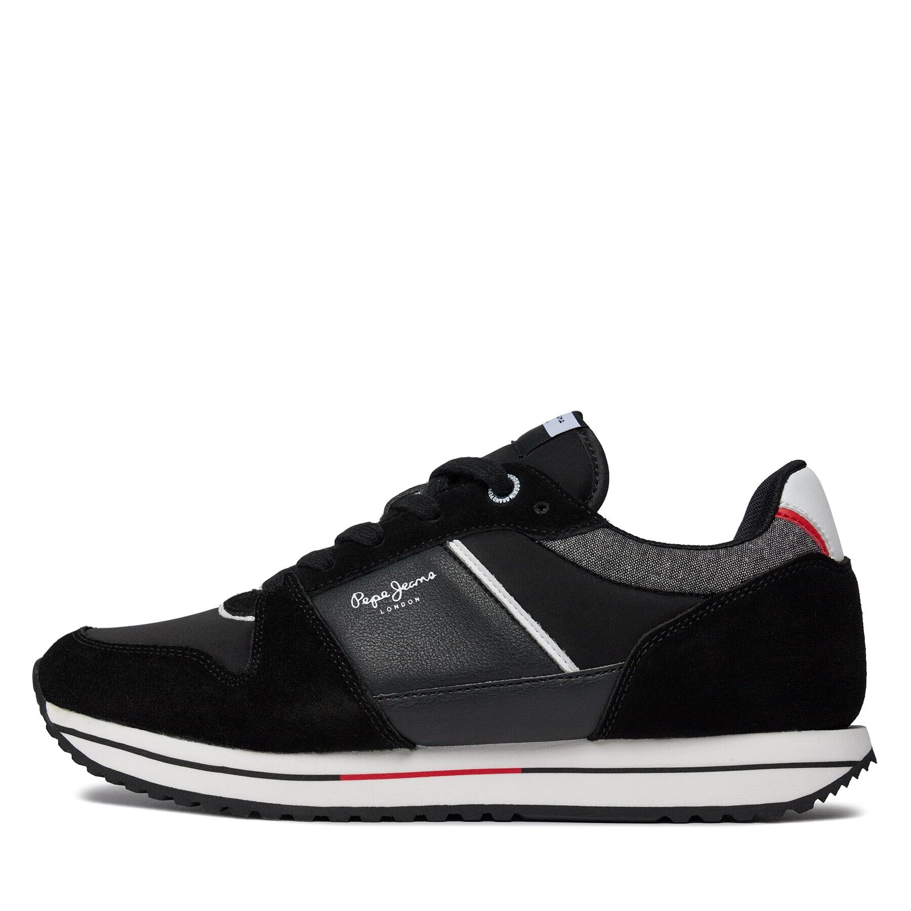 Pepe Jeans Sneakersy PMS30995 Čierna - Pepit.sk