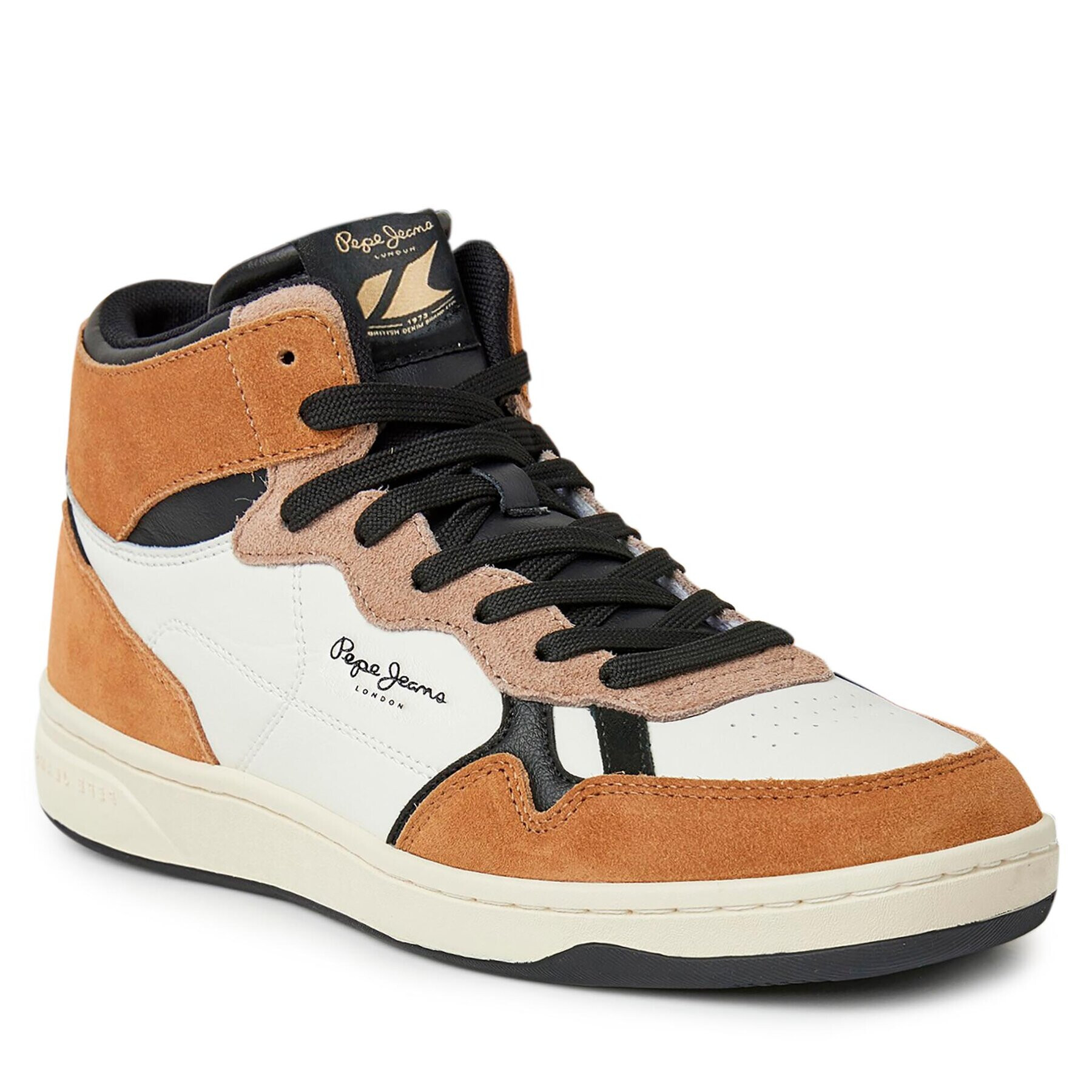 Pepe Jeans Sneakersy PMS30999 Hnedá - Pepit.sk