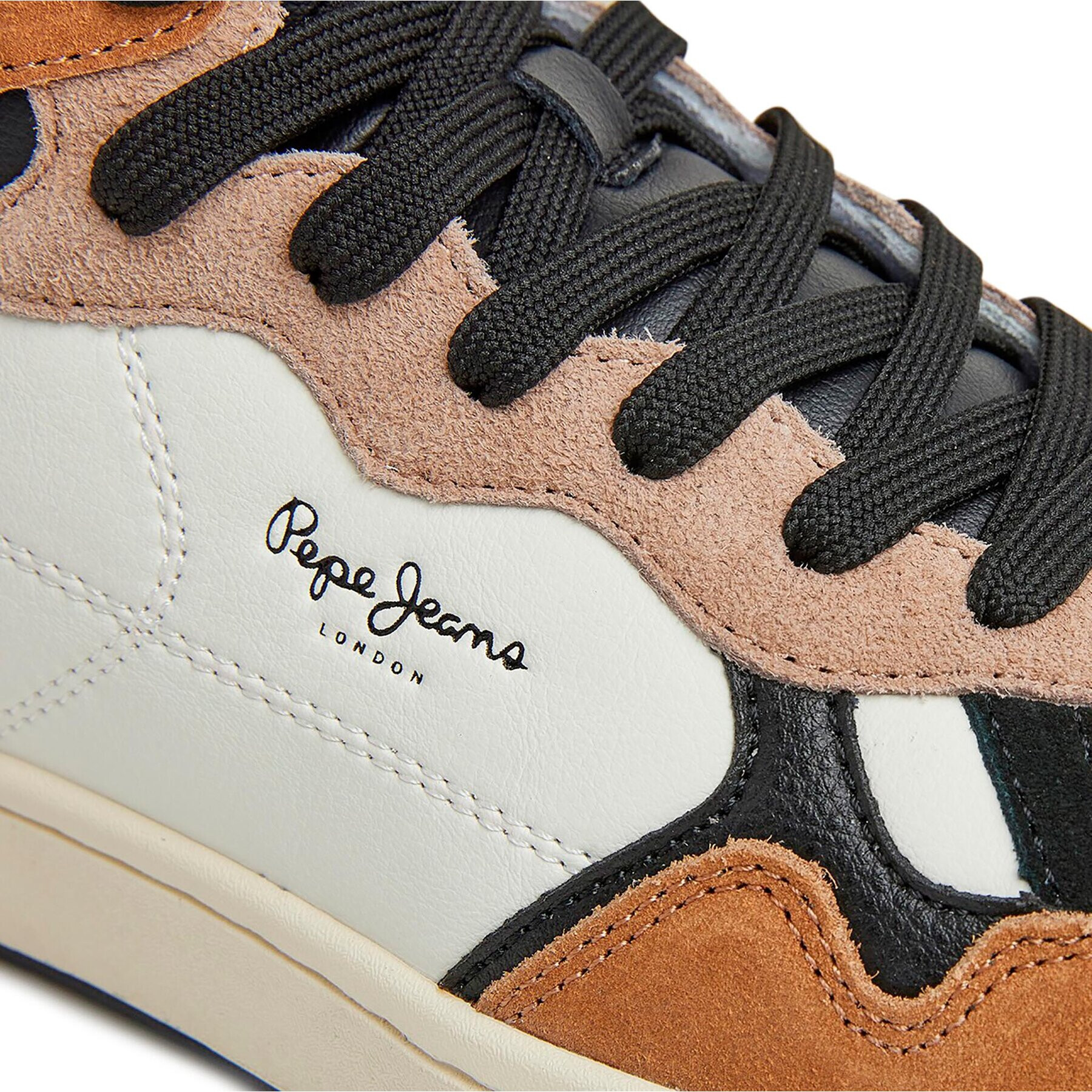 Pepe Jeans Sneakersy PMS30999 Hnedá - Pepit.sk