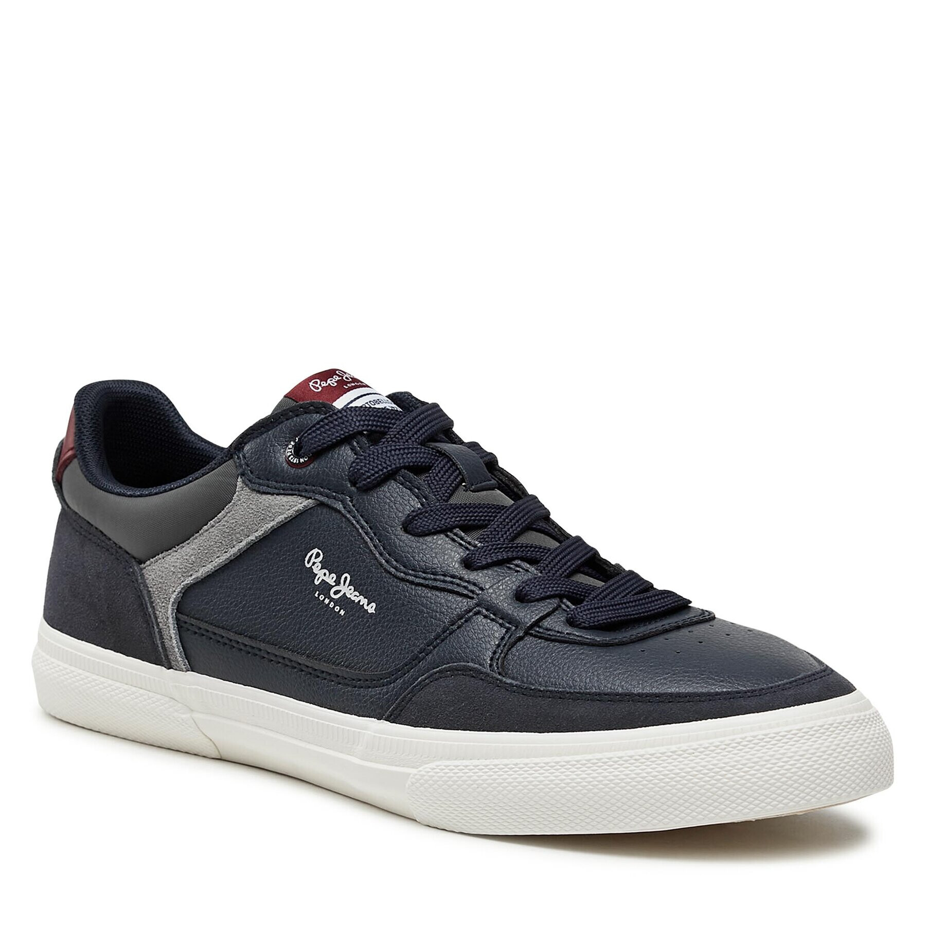 Pepe Jeans Sneakersy PMS31002 Tmavomodrá - Pepit.sk