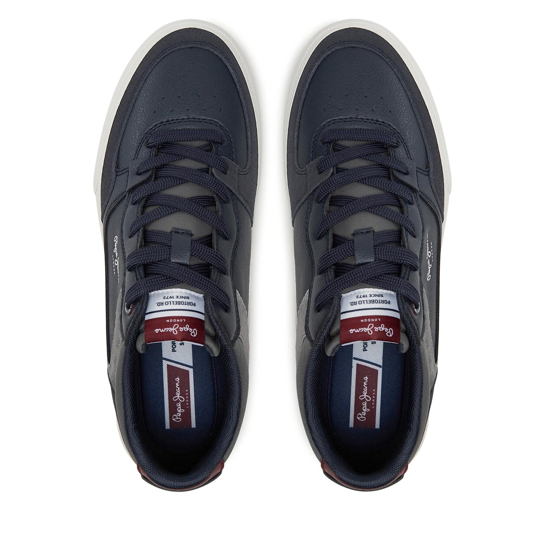 Pepe Jeans Sneakersy PMS31002 Tmavomodrá - Pepit.sk