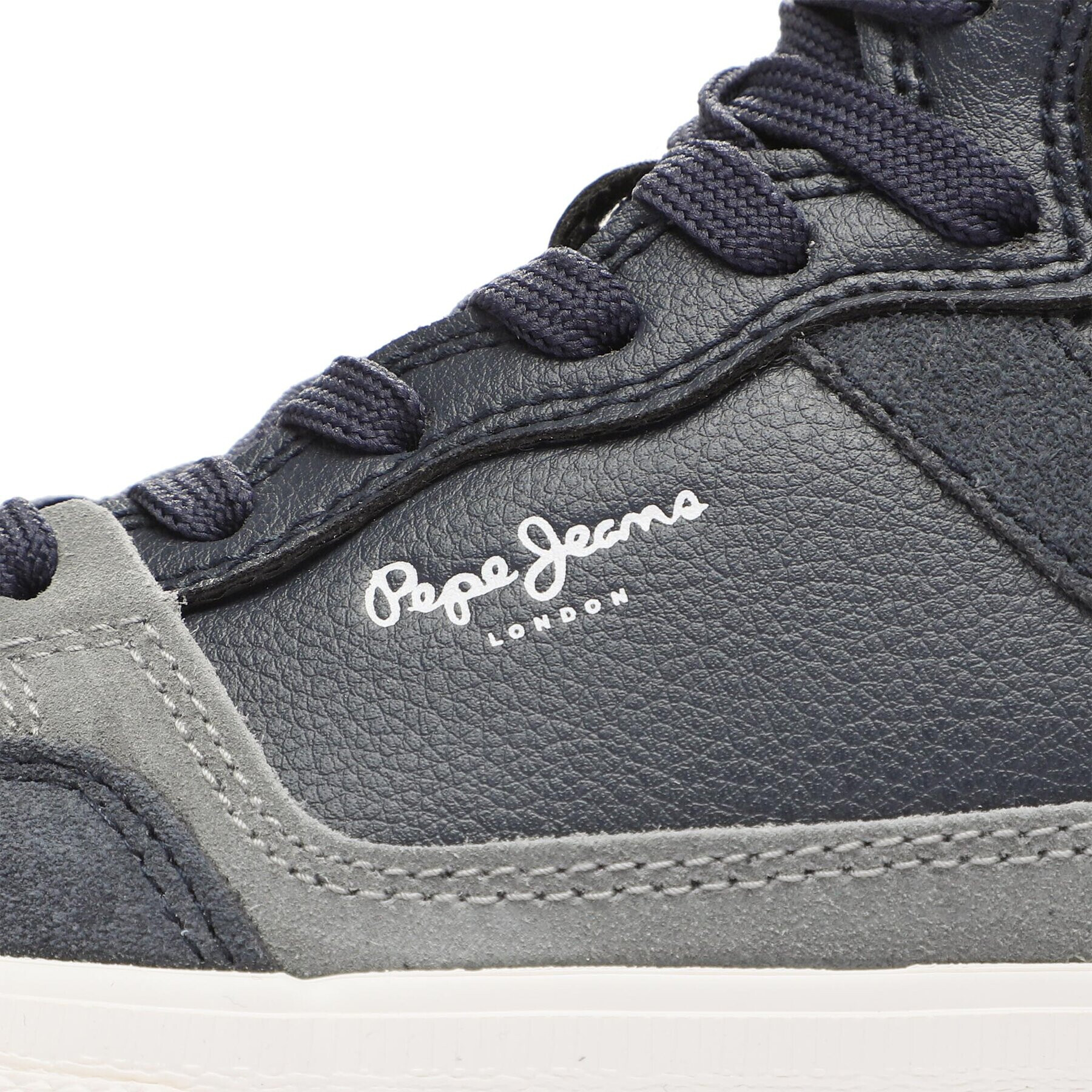 Pepe Jeans Sneakersy PMS31003 Tmavomodrá - Pepit.sk