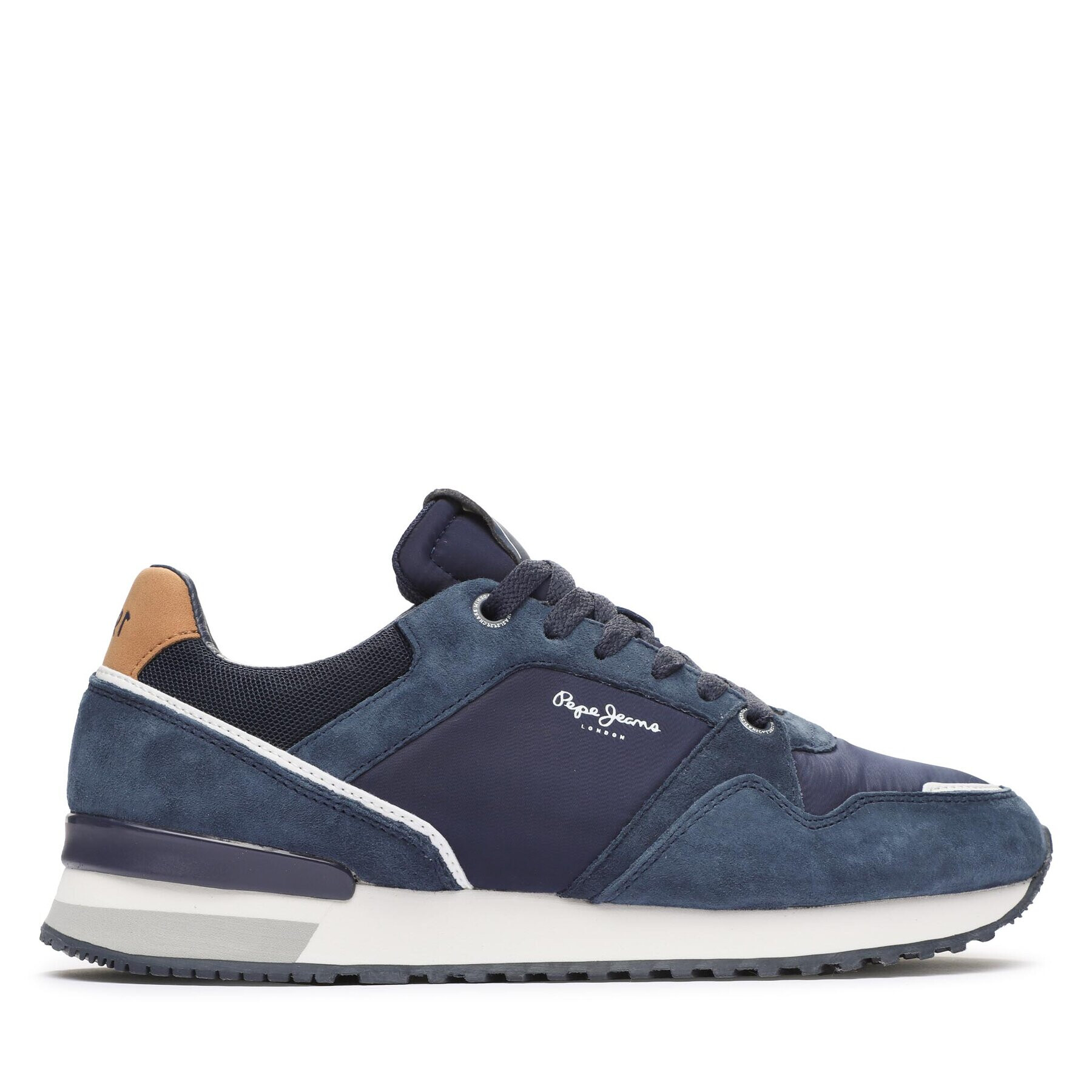 Pepe Jeans Sneakersy PMS31012 Tmavomodrá - Pepit.sk