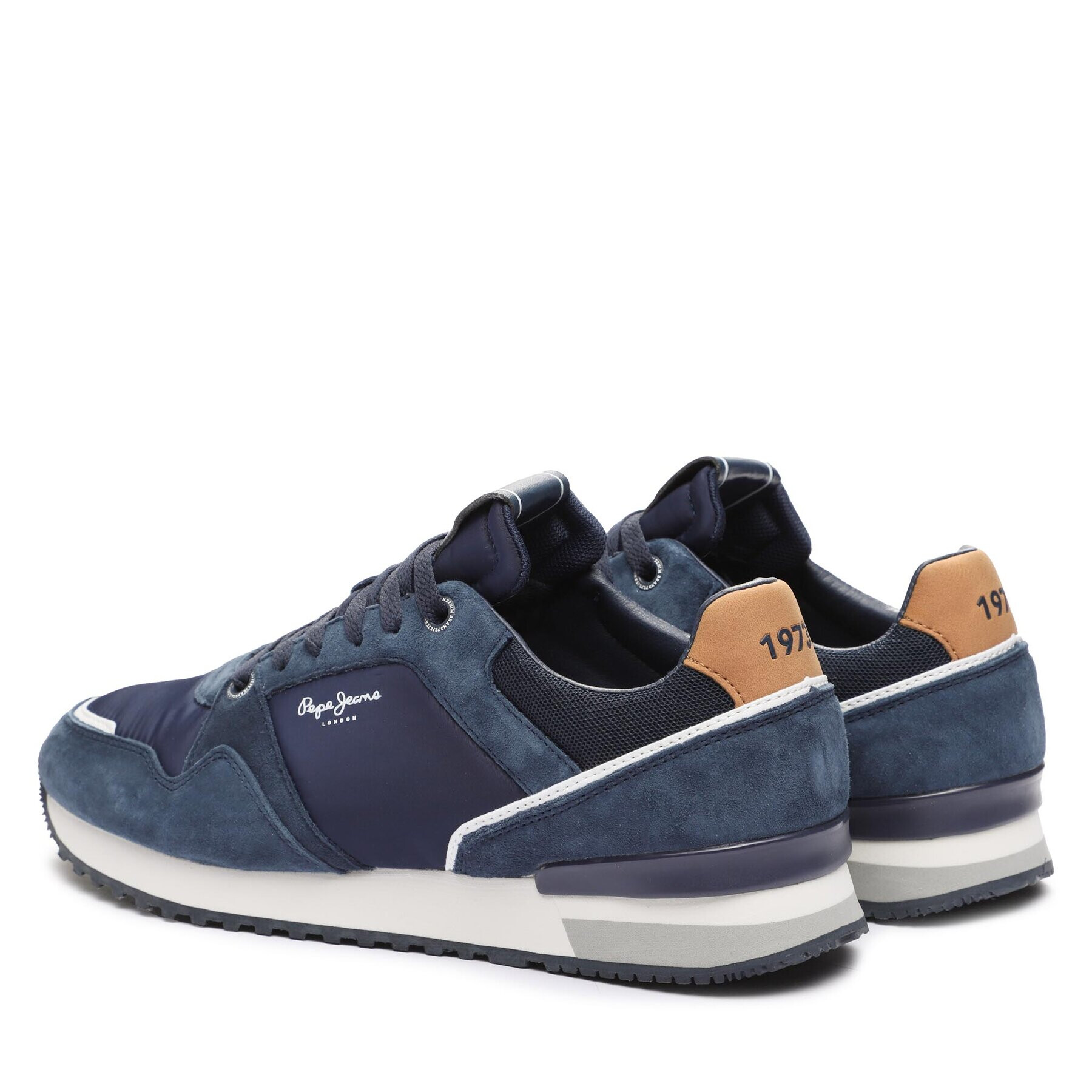 Pepe Jeans Sneakersy PMS31012 Tmavomodrá - Pepit.sk