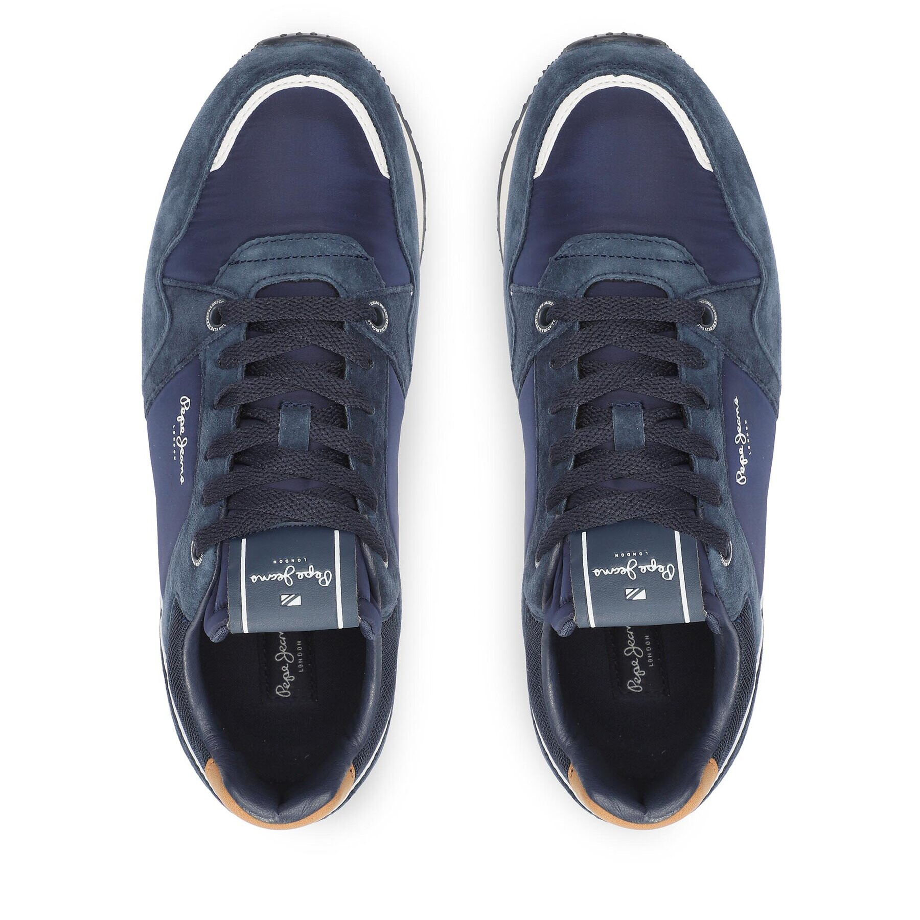 Pepe Jeans Sneakersy PMS31012 Tmavomodrá - Pepit.sk