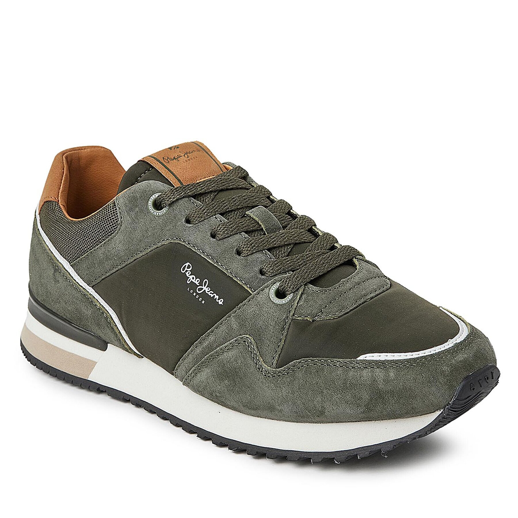 Pepe Jeans Sneakersy PMS31012 Zelená - Pepit.sk