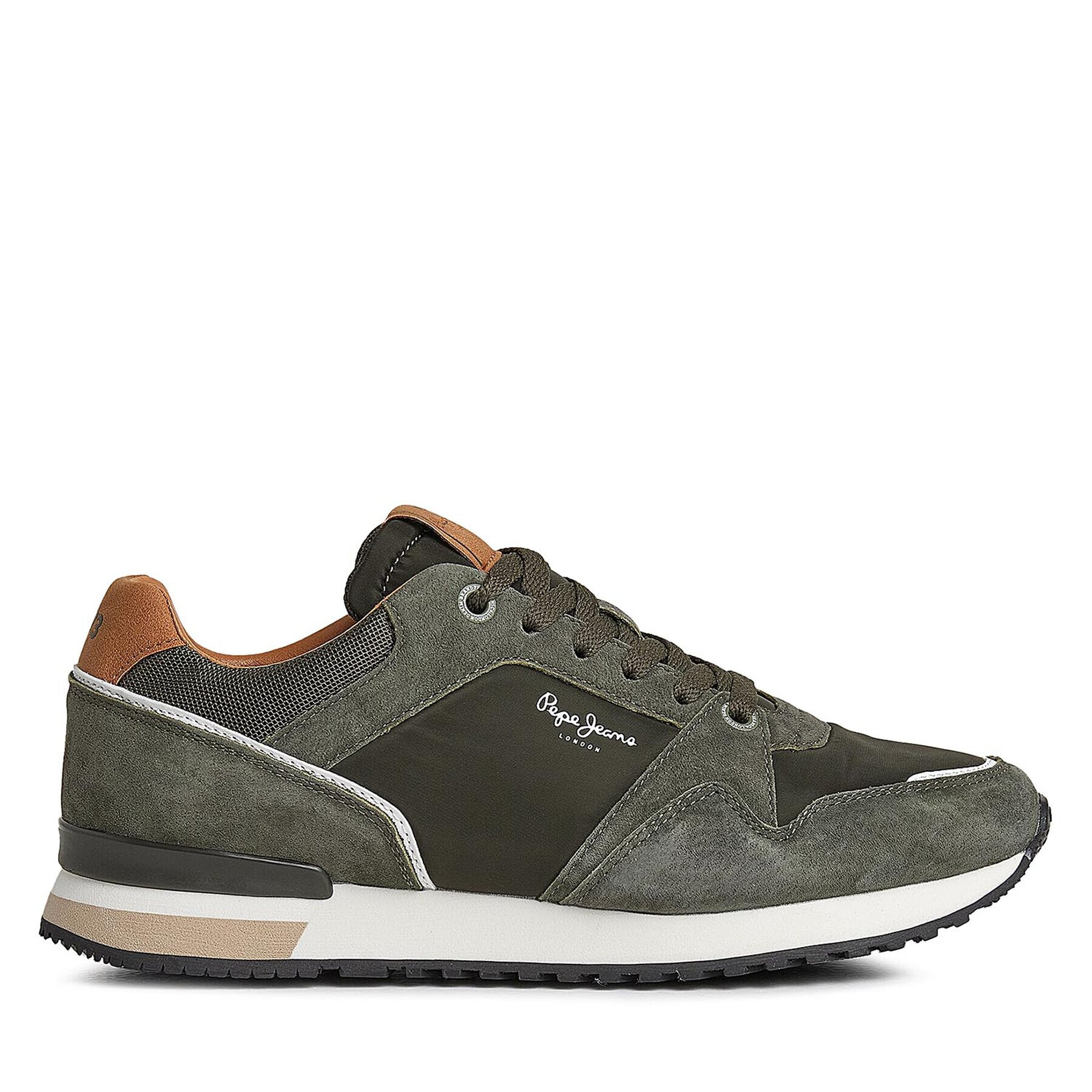 Pepe Jeans Sneakersy PMS31012 Zelená - Pepit.sk