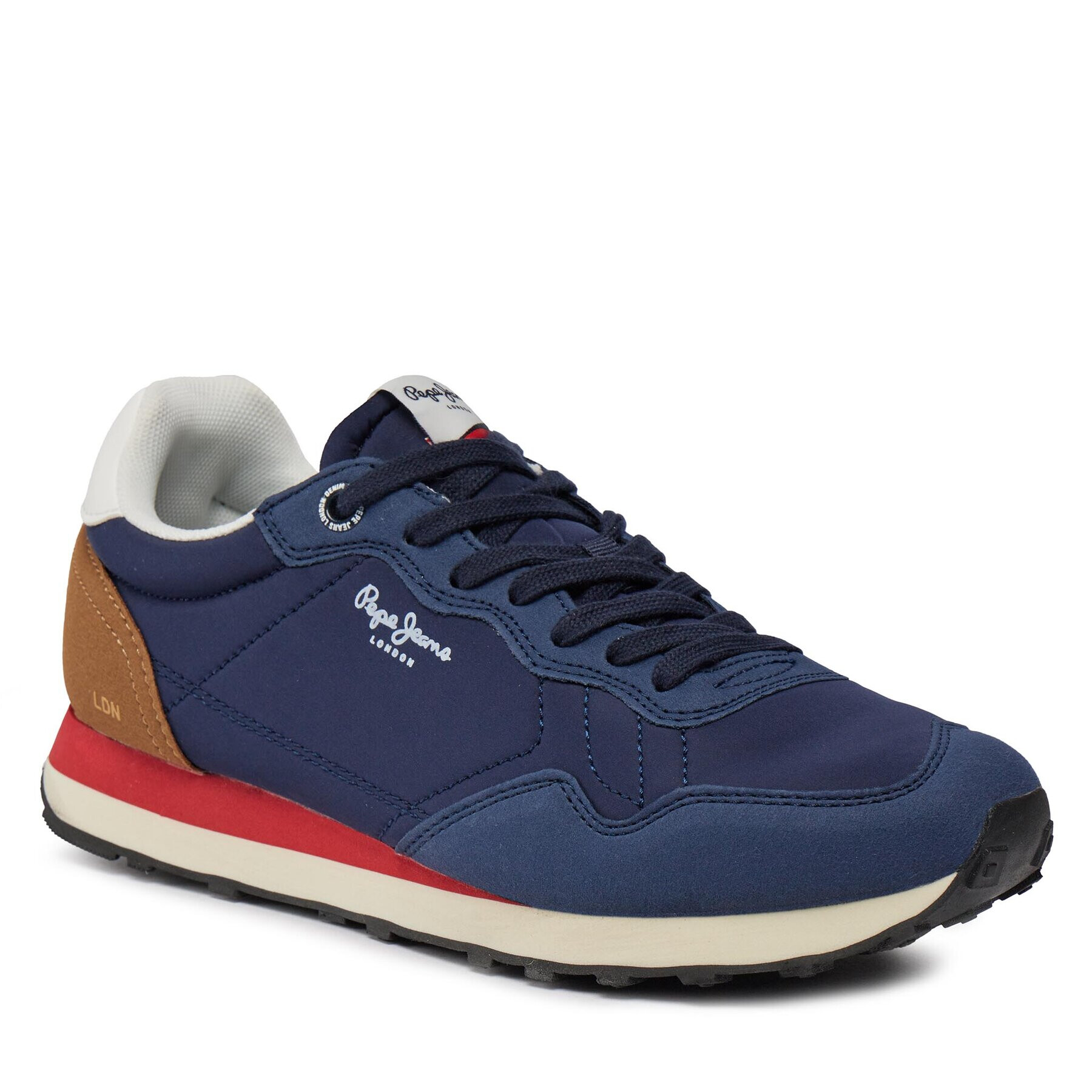 Pepe Jeans Sneakersy PMS31018 Tmavomodrá - Pepit.sk