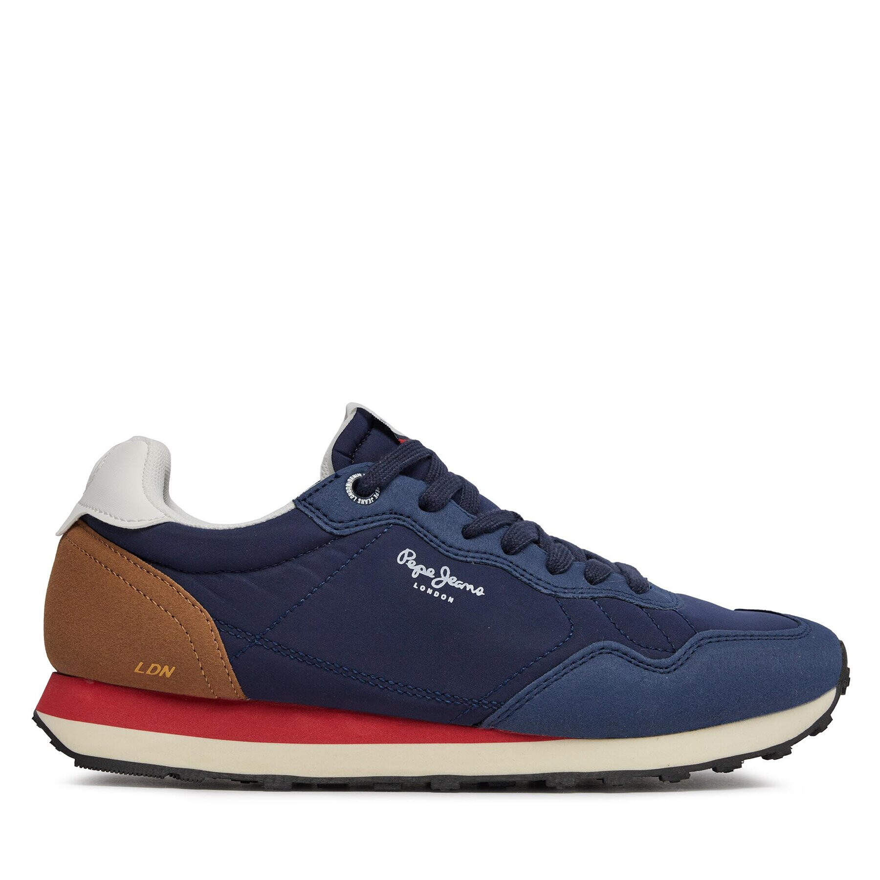 Pepe Jeans Sneakersy PMS31018 Tmavomodrá - Pepit.sk