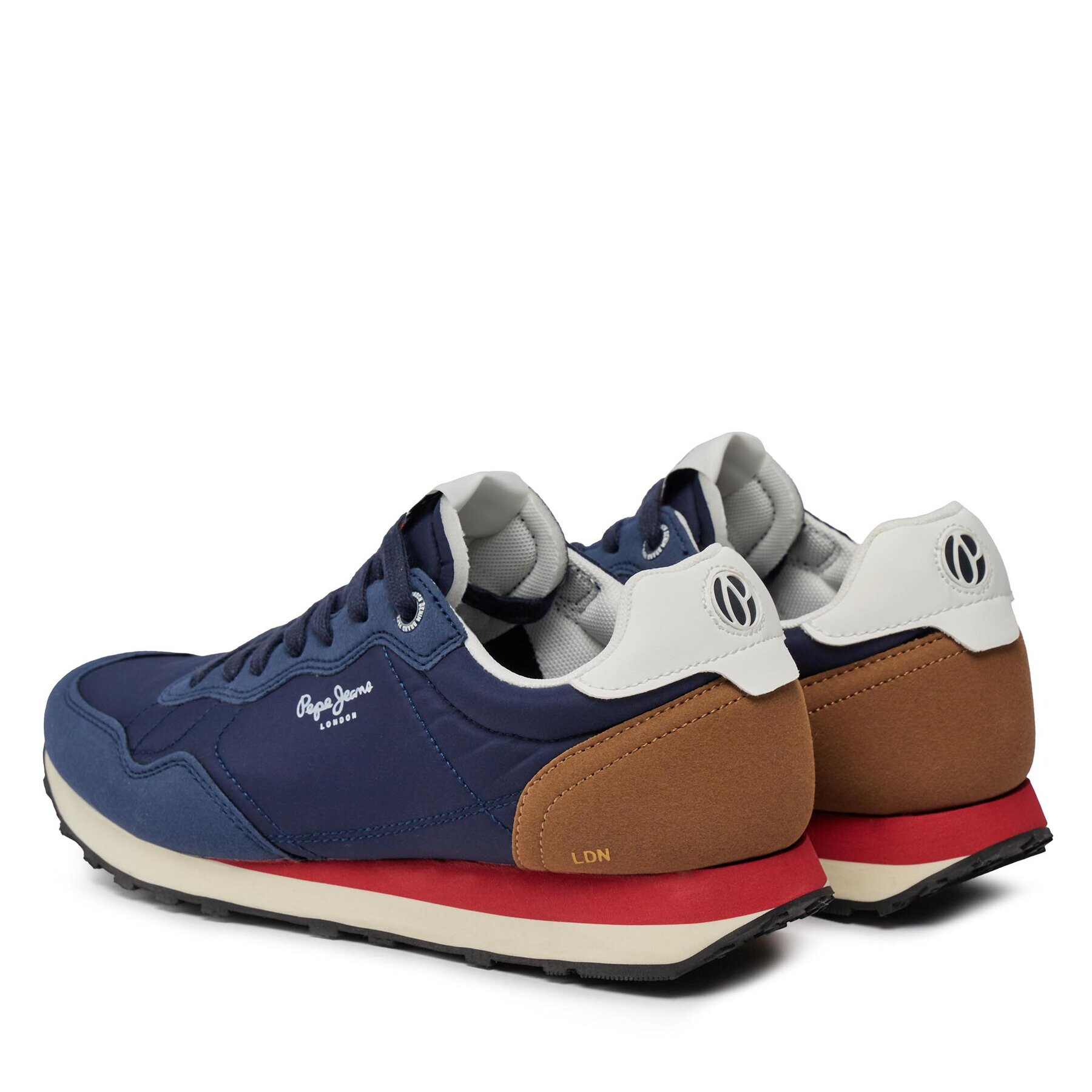 Pepe Jeans Sneakersy PMS31018 Tmavomodrá - Pepit.sk