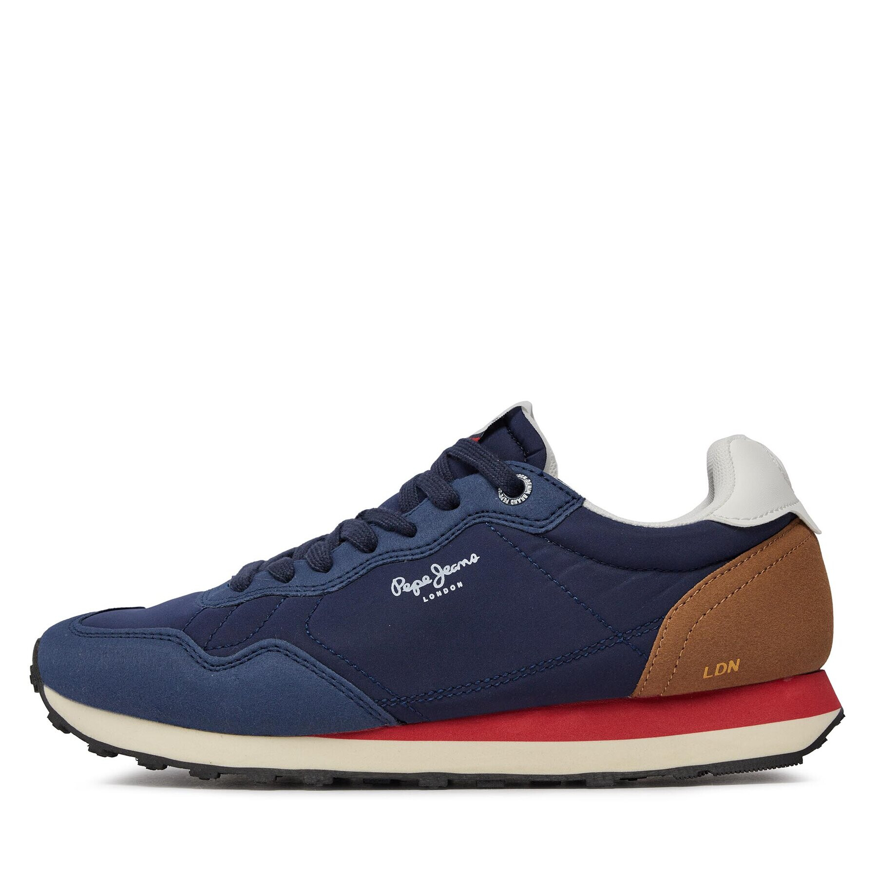 Pepe Jeans Sneakersy PMS31018 Tmavomodrá - Pepit.sk