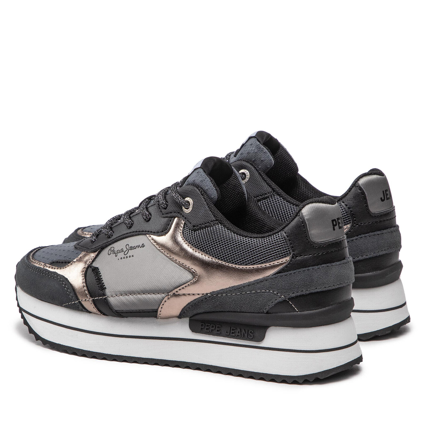 Pepe Jeans Sneakersy Rusper Gala PLS31363 Sivá - Pepit.sk