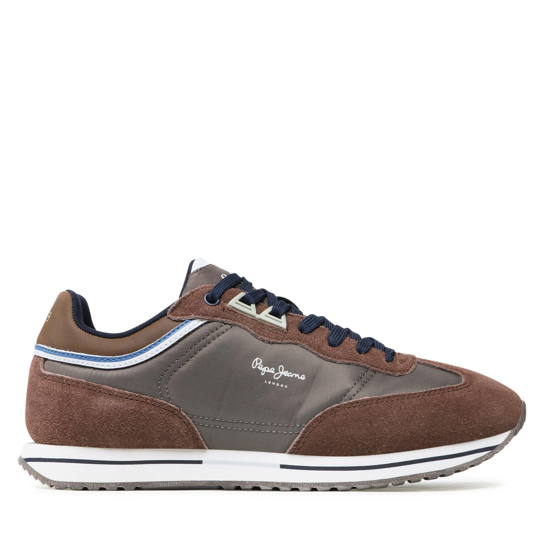 Pepe Jeans Sneakersy Tour Classic PMS30773 Hnedá - Pepit.sk