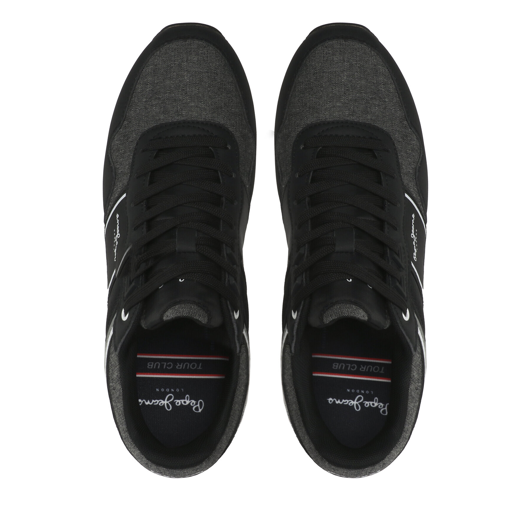 Pepe Jeans Sneakersy Tour Club PMS30908 Čierna - Pepit.sk