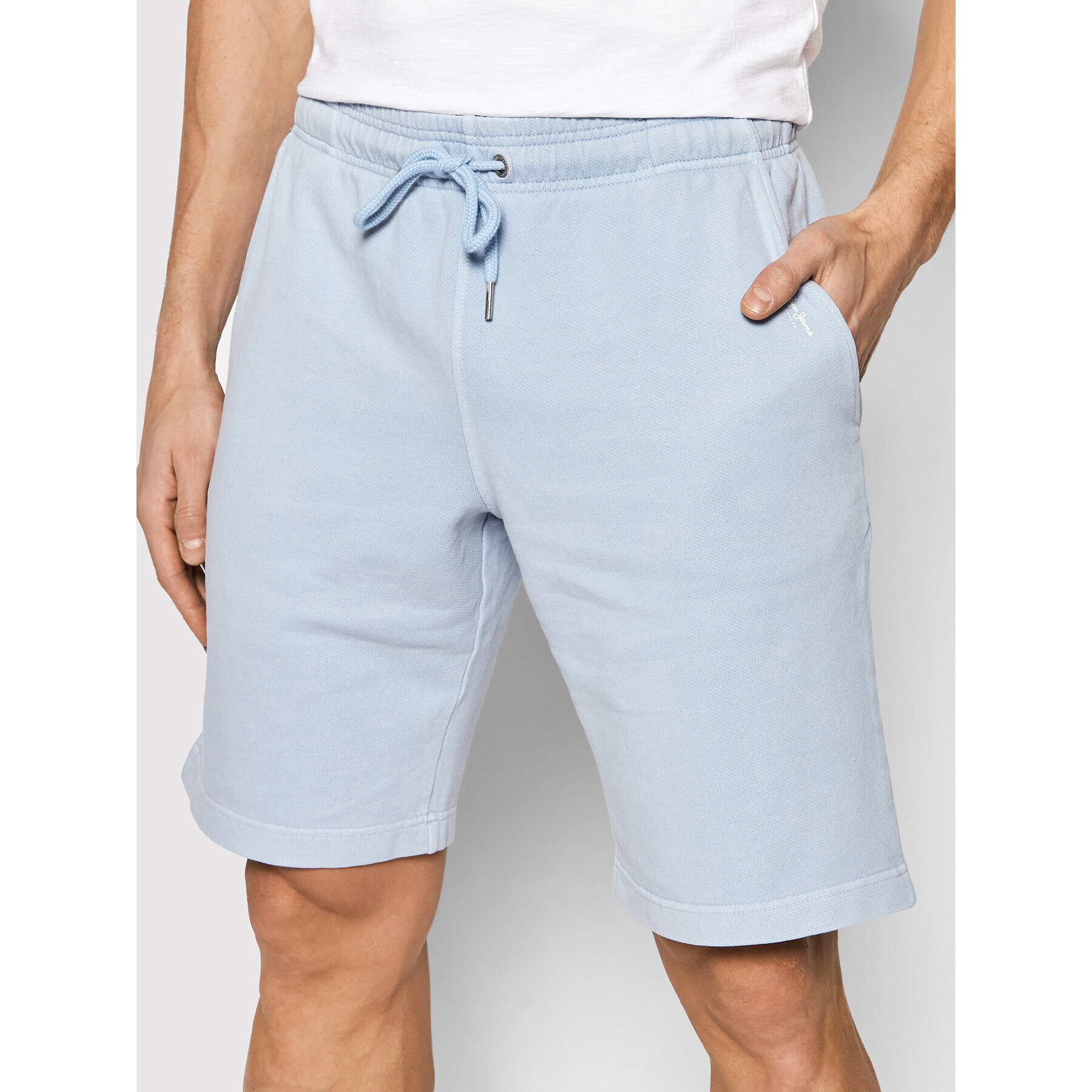 Pepe Jeans Športové kraťasy David PM800910 Modrá Regular Fit - Pepit.sk