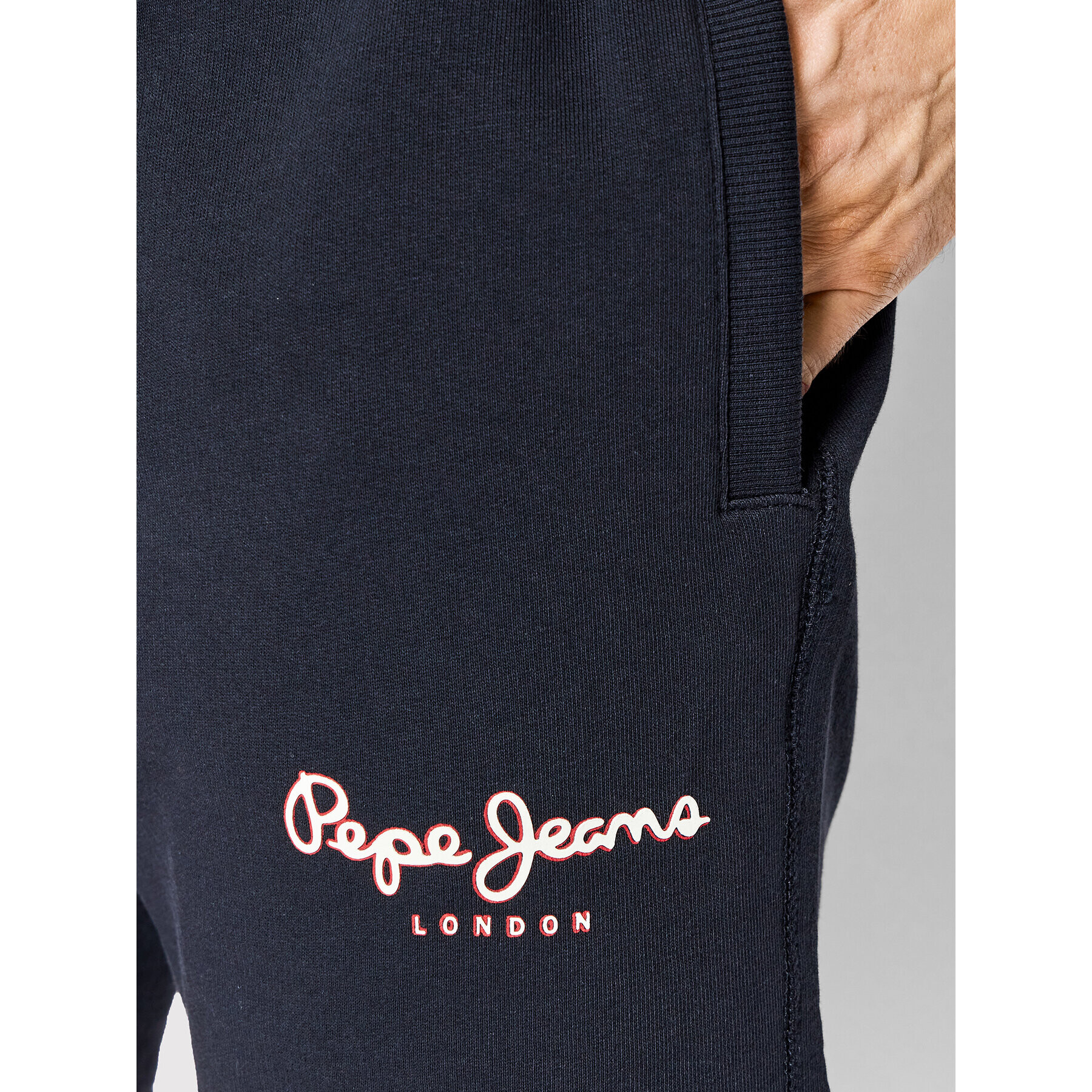 Pepe Jeans Športové kraťasy George PM800912 Tmavomodrá Regular Fit - Pepit.sk