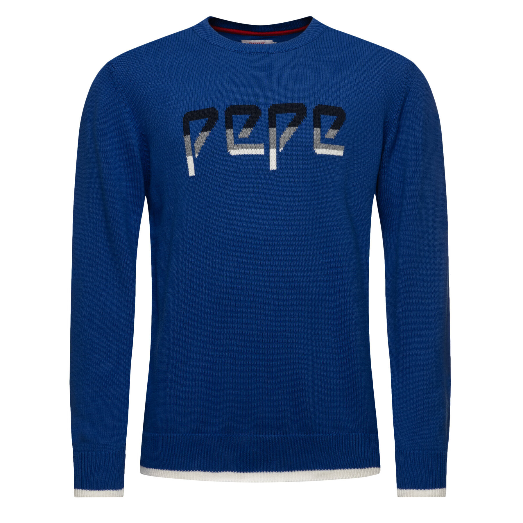 Pepe Jeans Sveter Luis PM701956 Tmavomodrá Regular Fit - Pepit.sk