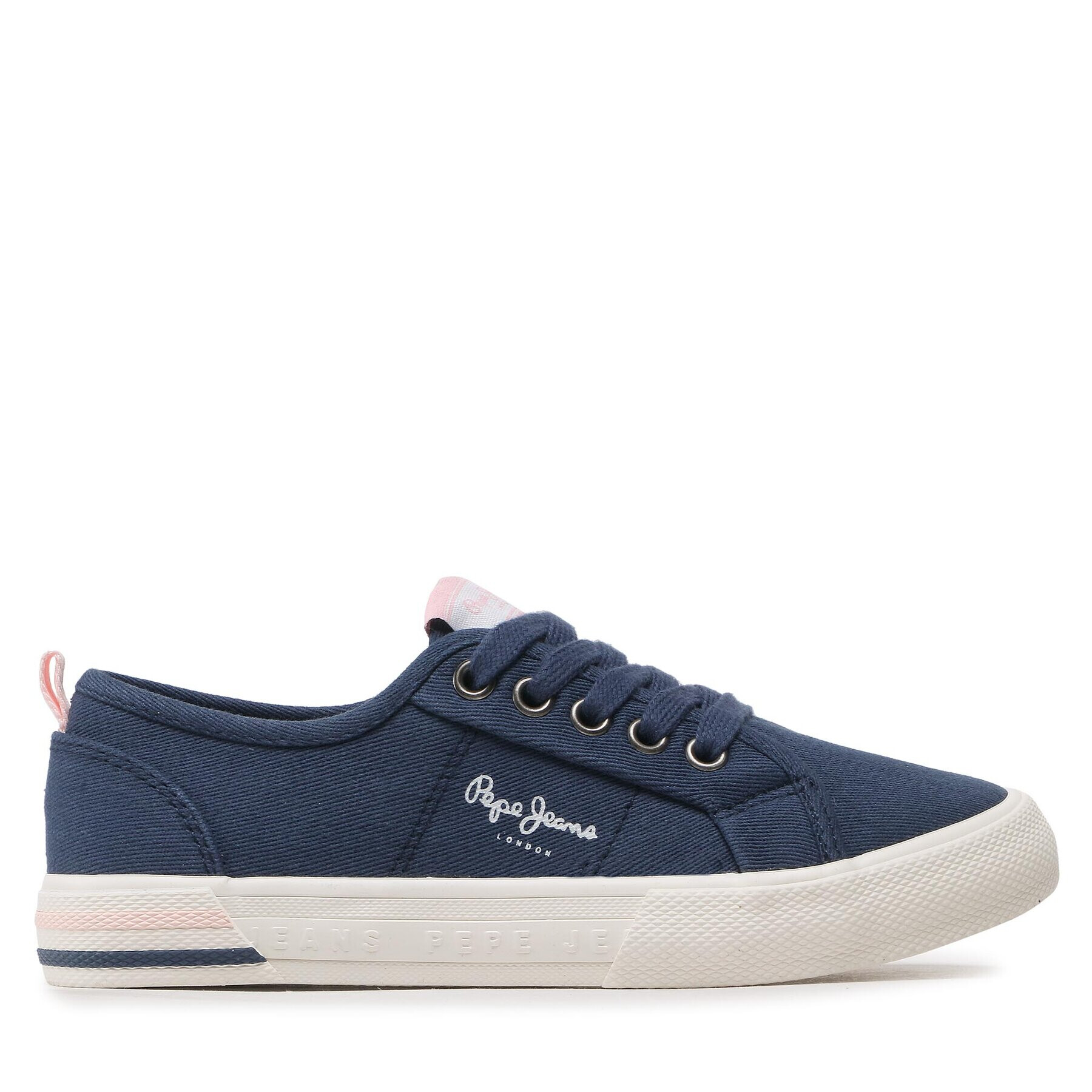 Pepe Jeans Tenisky Brady Basic G PGS30561 Tmavomodrá - Pepit.sk