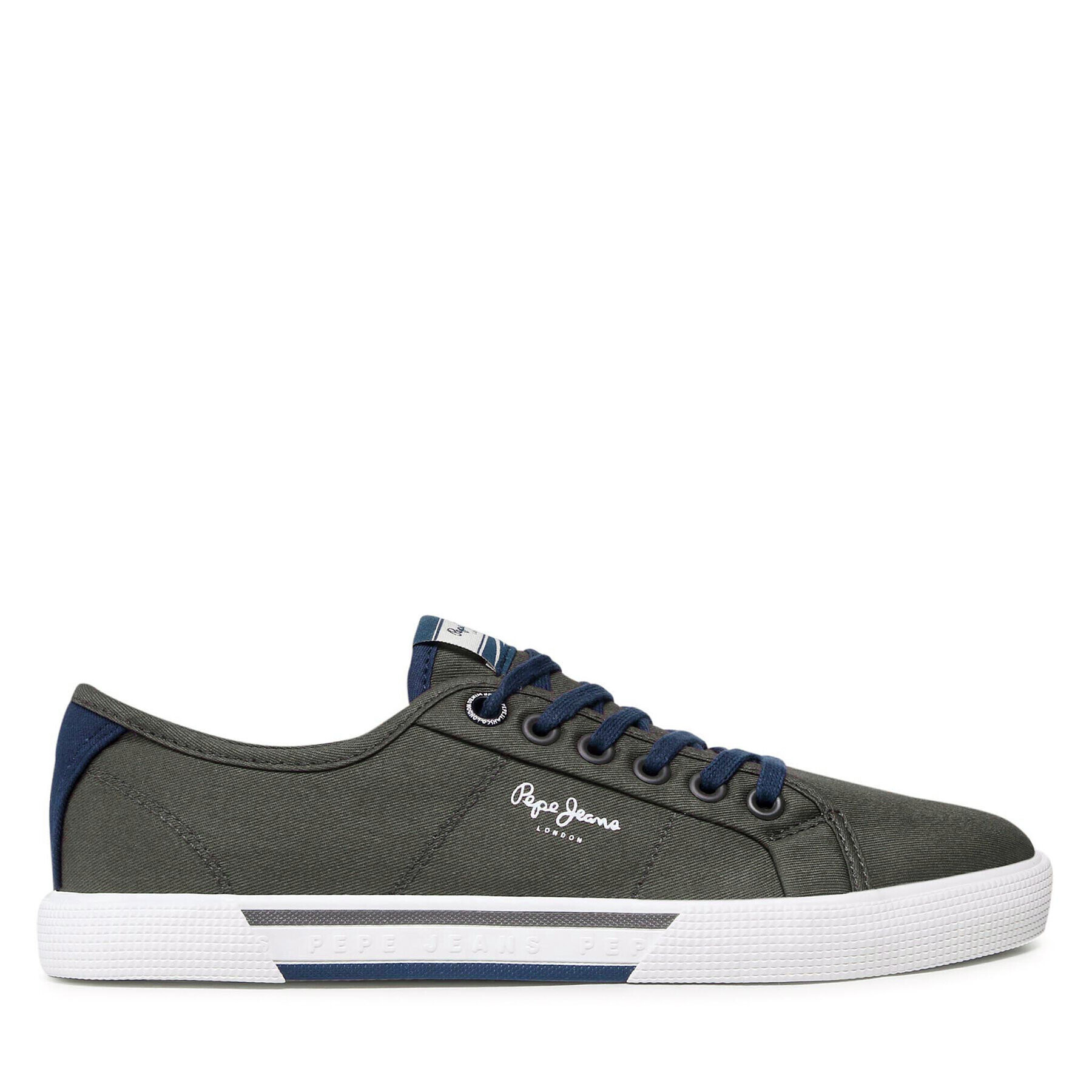 Pepe Jeans Tenisky Brady Men Basic PMS30816 Zelená - Pepit.sk