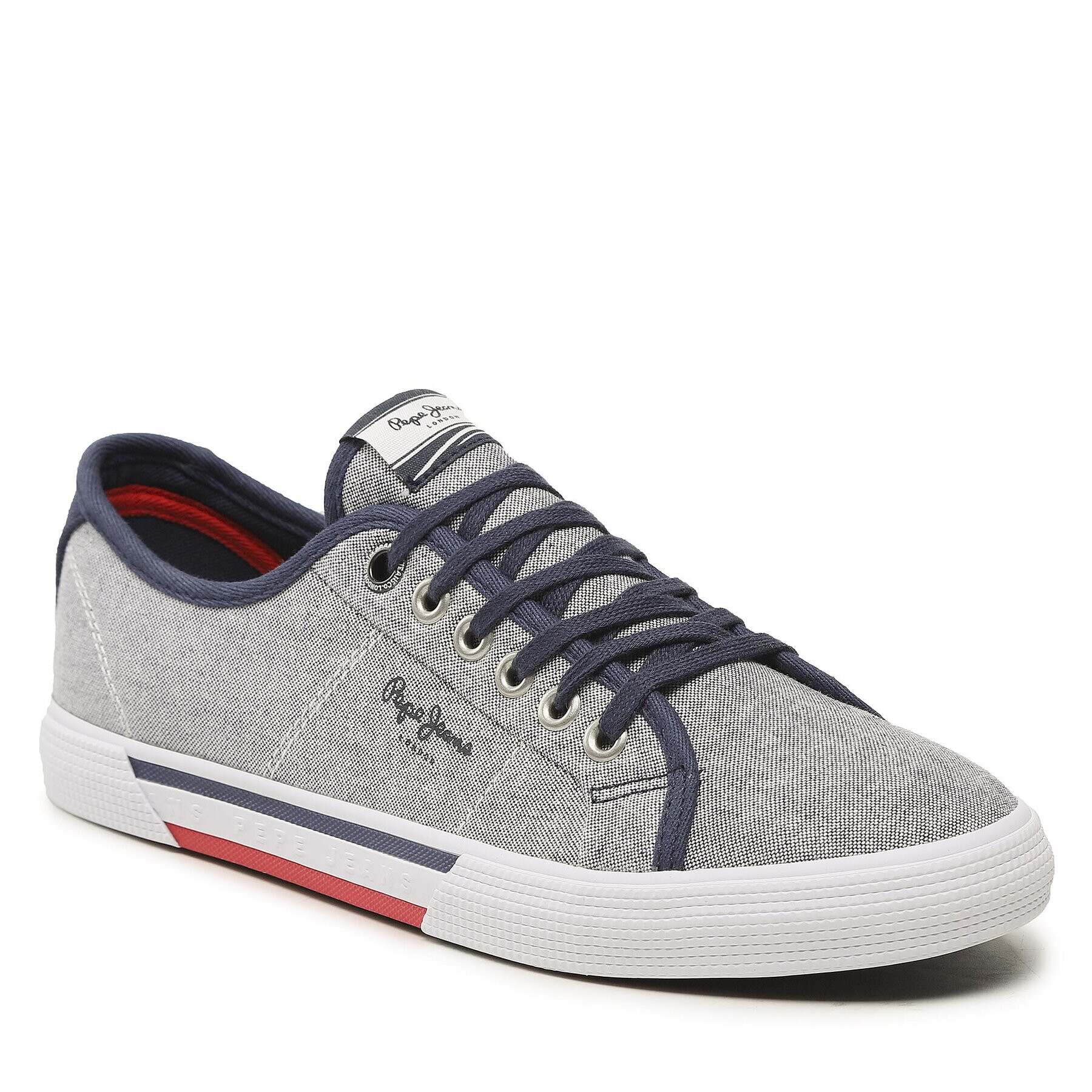 Pepe Jeans Tenisky Brady Men Chambray PMS30817 Tmavomodrá - Pepit.sk