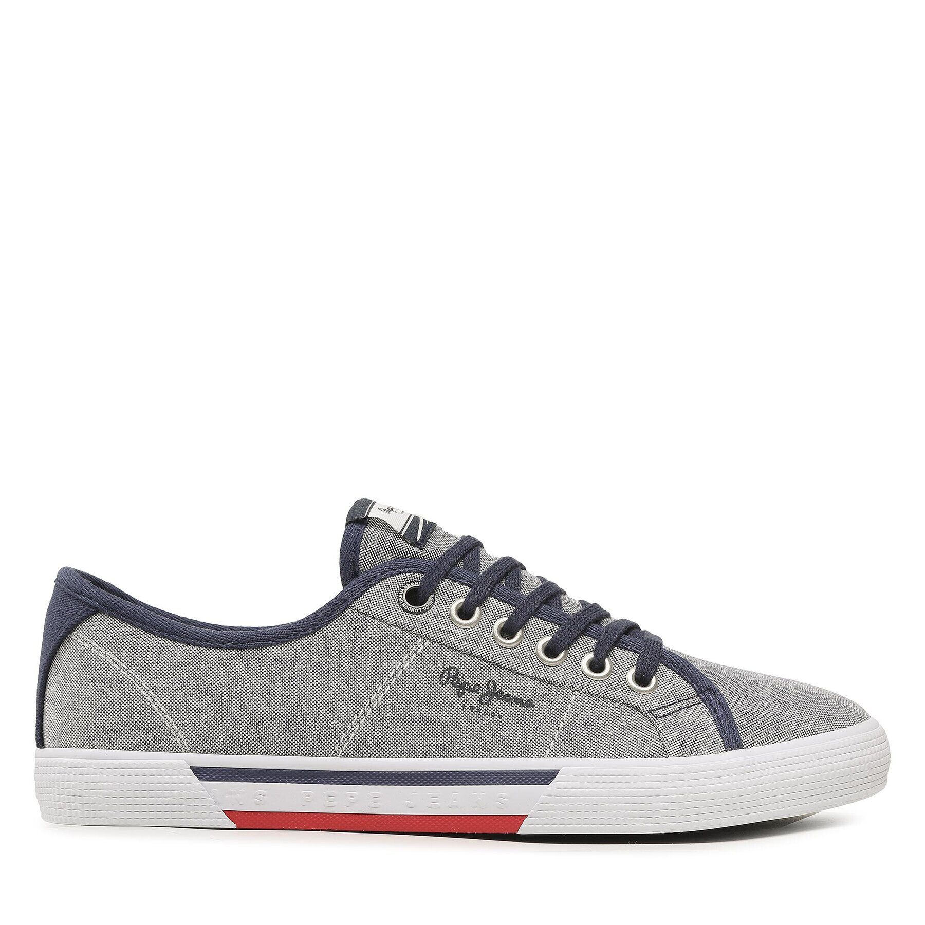 Pepe Jeans Tenisky Brady Men Chambray PMS30817 Tmavomodrá - Pepit.sk