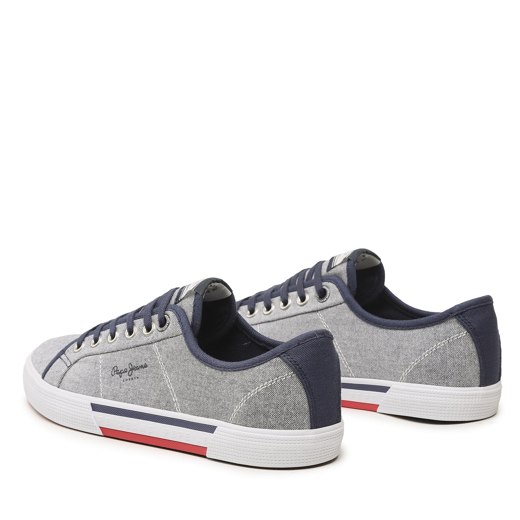 Pepe Jeans Tenisky Brady Men Chambray PMS30817 Tmavomodrá - Pepit.sk