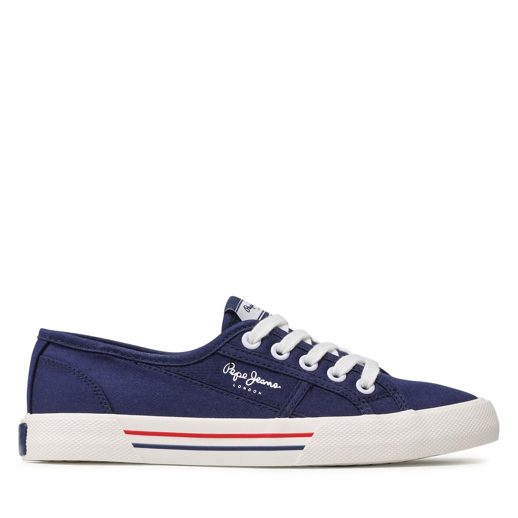 Pepe Jeans Tenisky Brady W Basic PLS31287 Tmavomodrá - Pepit.sk