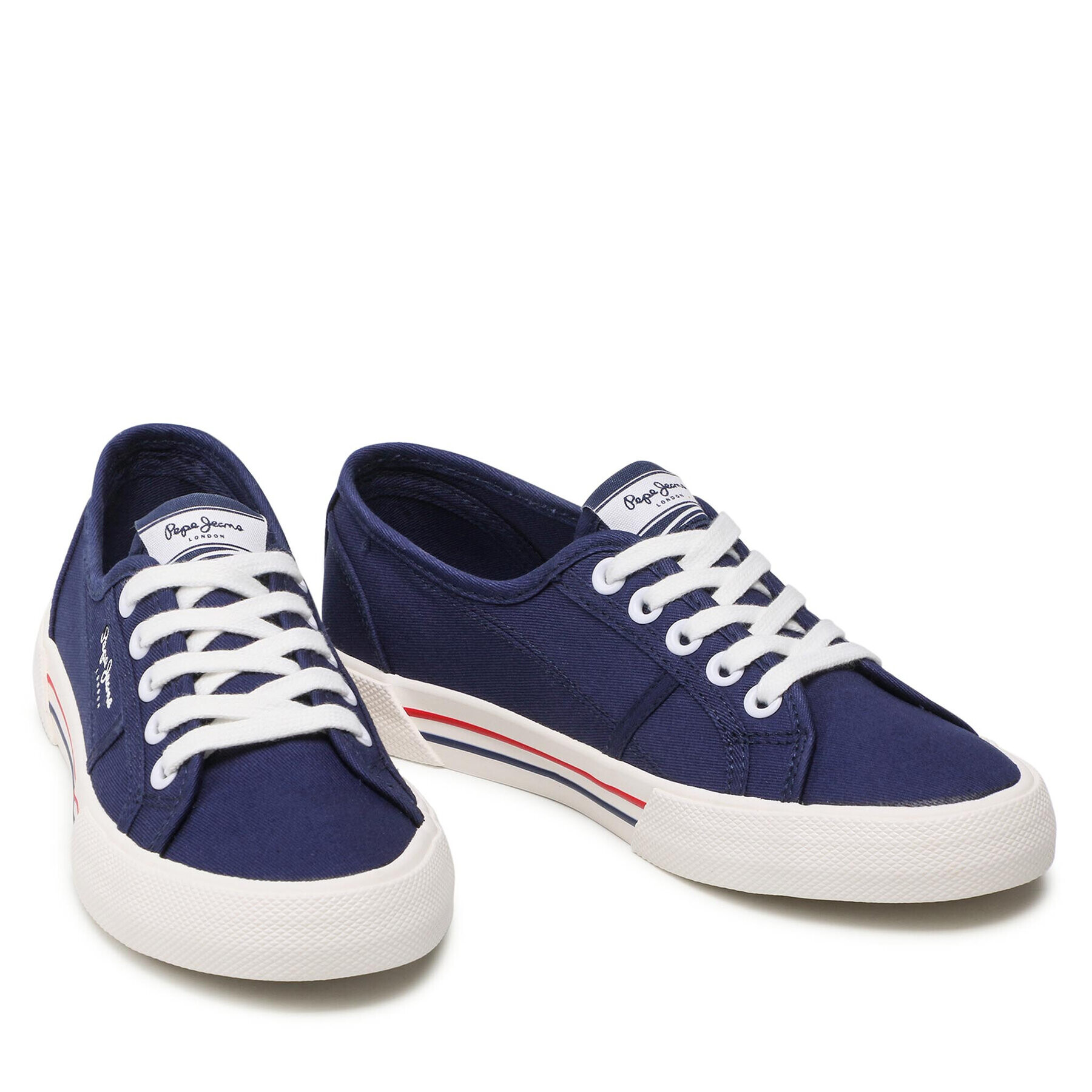 Pepe Jeans Tenisky Brady W Basic PLS31287 Tmavomodrá - Pepit.sk