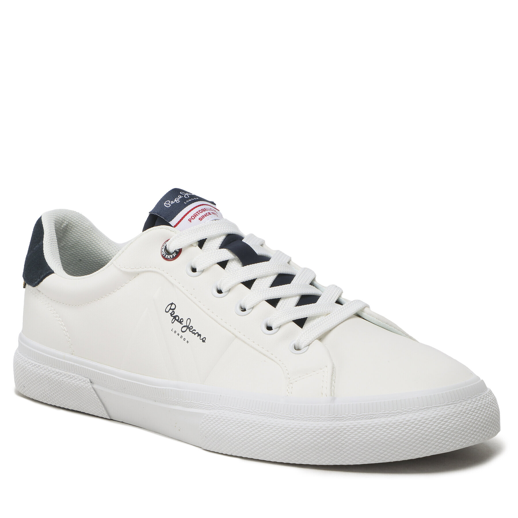 Pepe Jeans Tenisky Kenton Flag M PMS30906 Biela - Pepit.sk