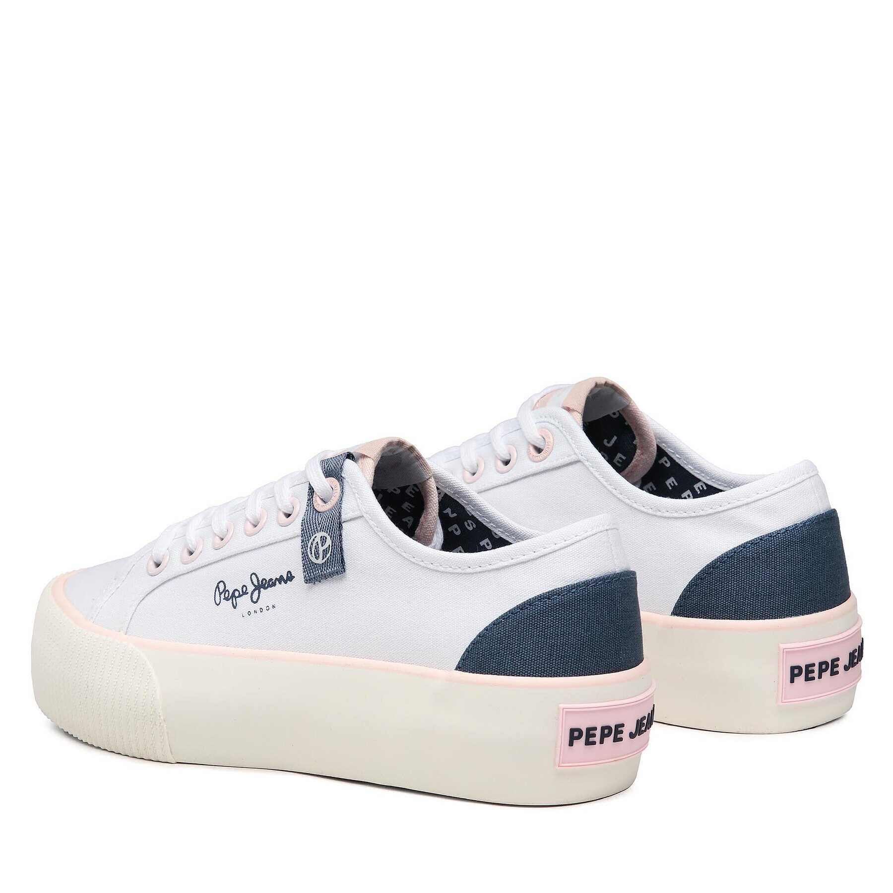 Pepe Jeans Tenisky Ottis W Sun PLS31456 Biela - Pepit.sk