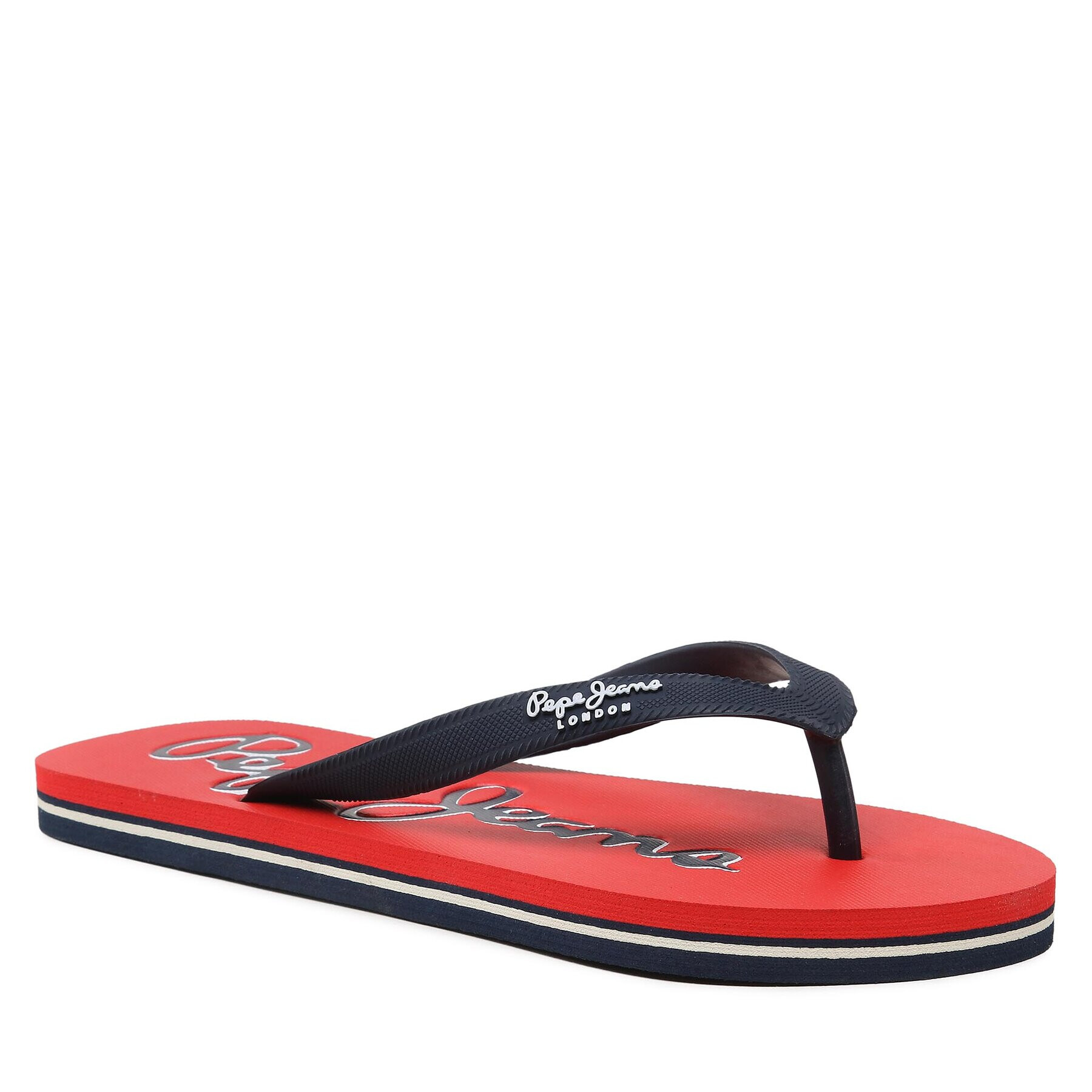 Pepe Jeans Žabky Bay Beach Logo M PMS70129 Čierna - Pepit.sk