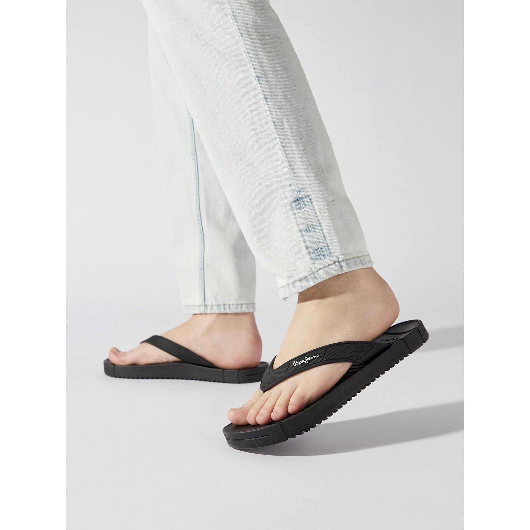 Pepe Jeans Žabky Shore M PMS70137 Čierna - Pepit.sk