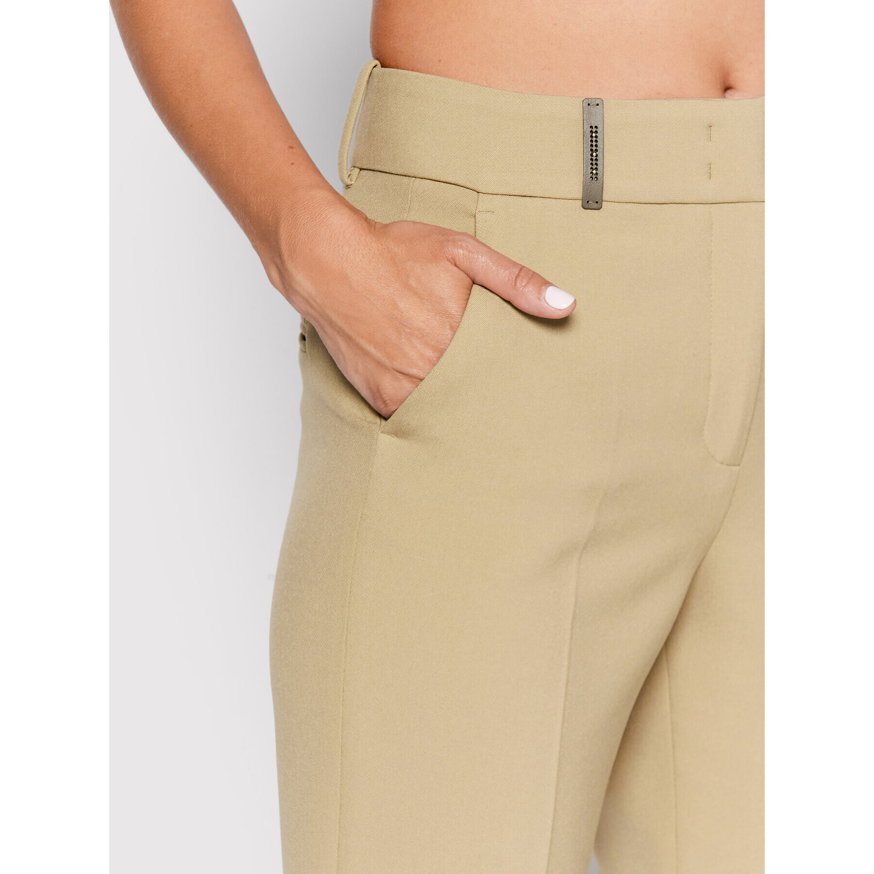 Peserico Chino nohavice P04763 Béžová Regular Fit - Pepit.sk