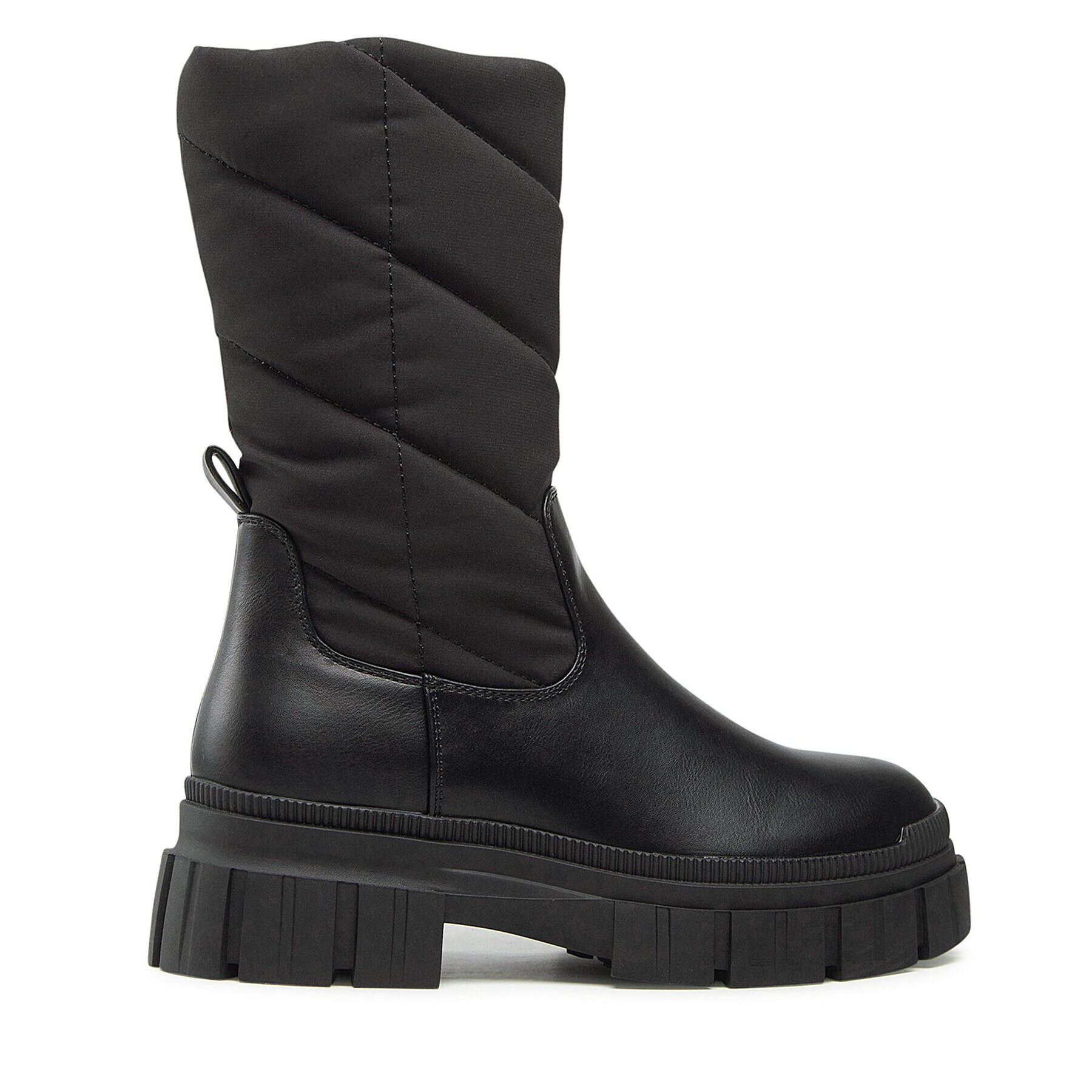 Pieces Členková obuv Pcjulie Md High Padded Boot 17129244 Čierna - Pepit.sk