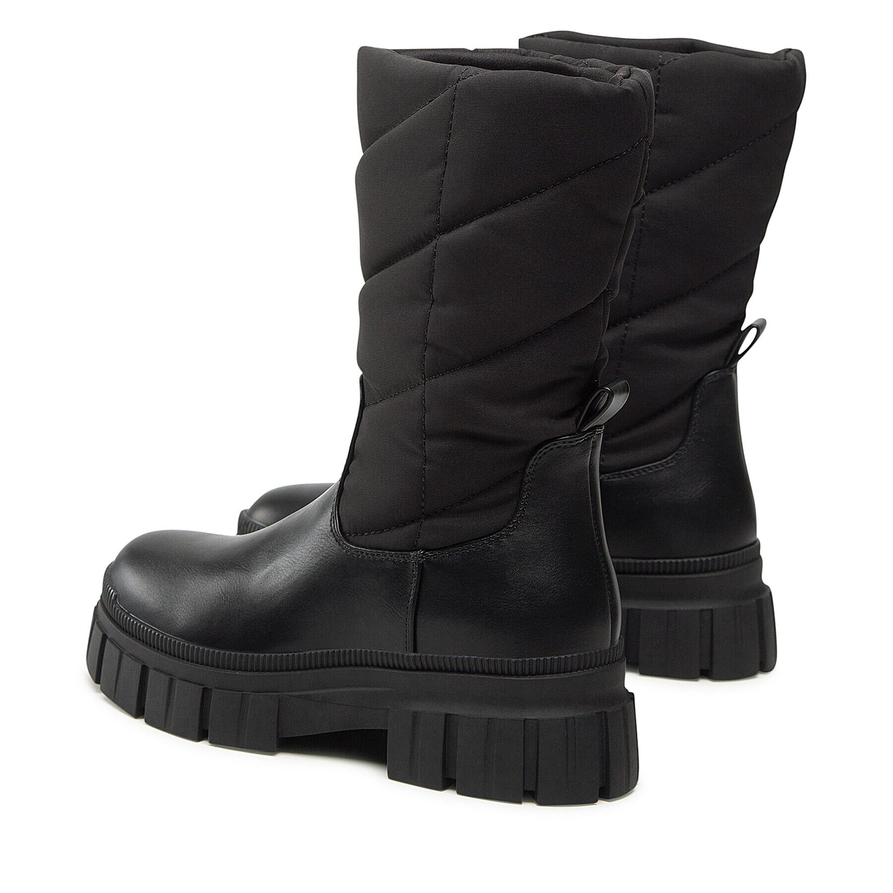 Pieces Členková obuv Pcjulie Md High Padded Boot 17129244 Čierna - Pepit.sk