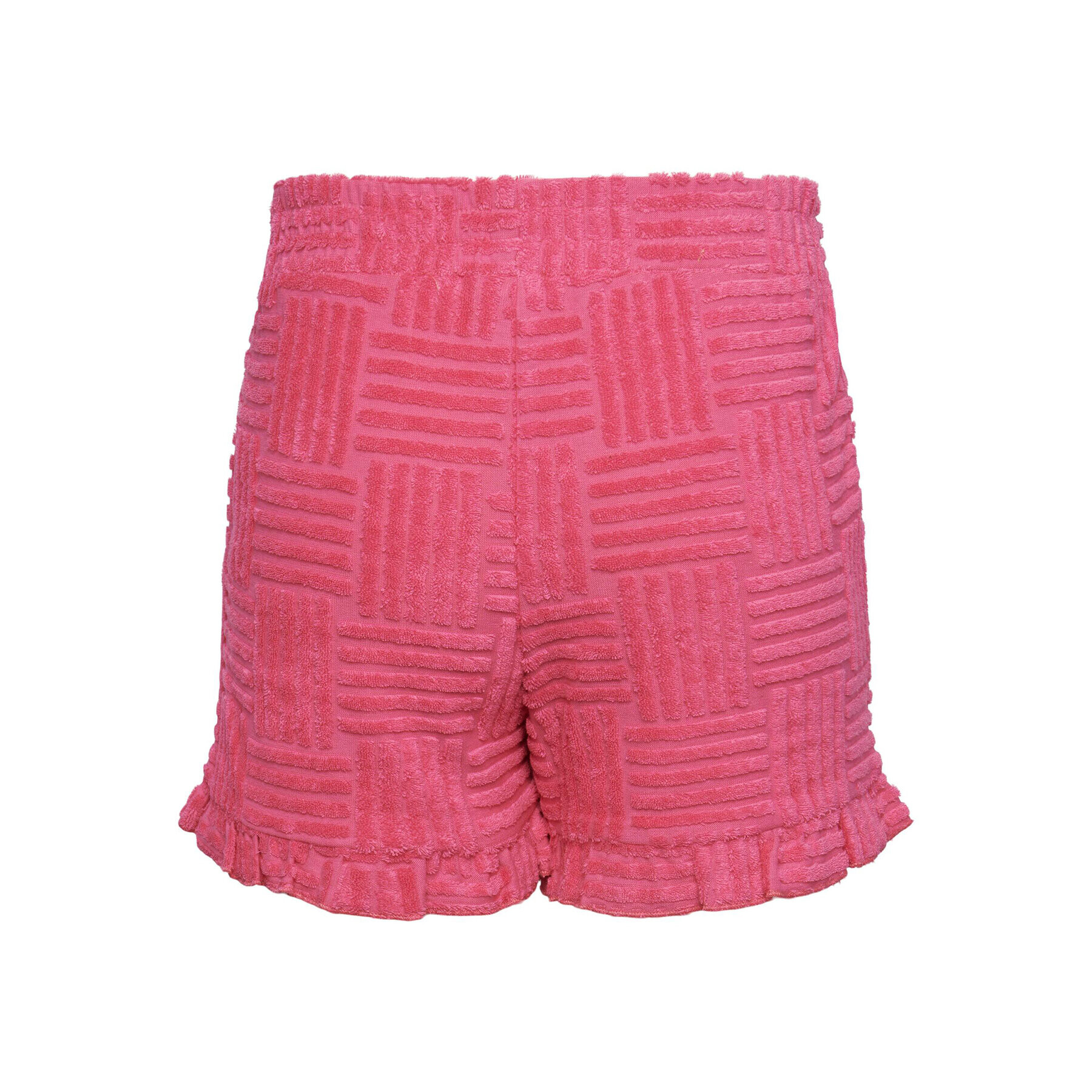 Pieces KIDS Bavlnené šortky 17139128 Ružová Regular Fit - Pepit.sk