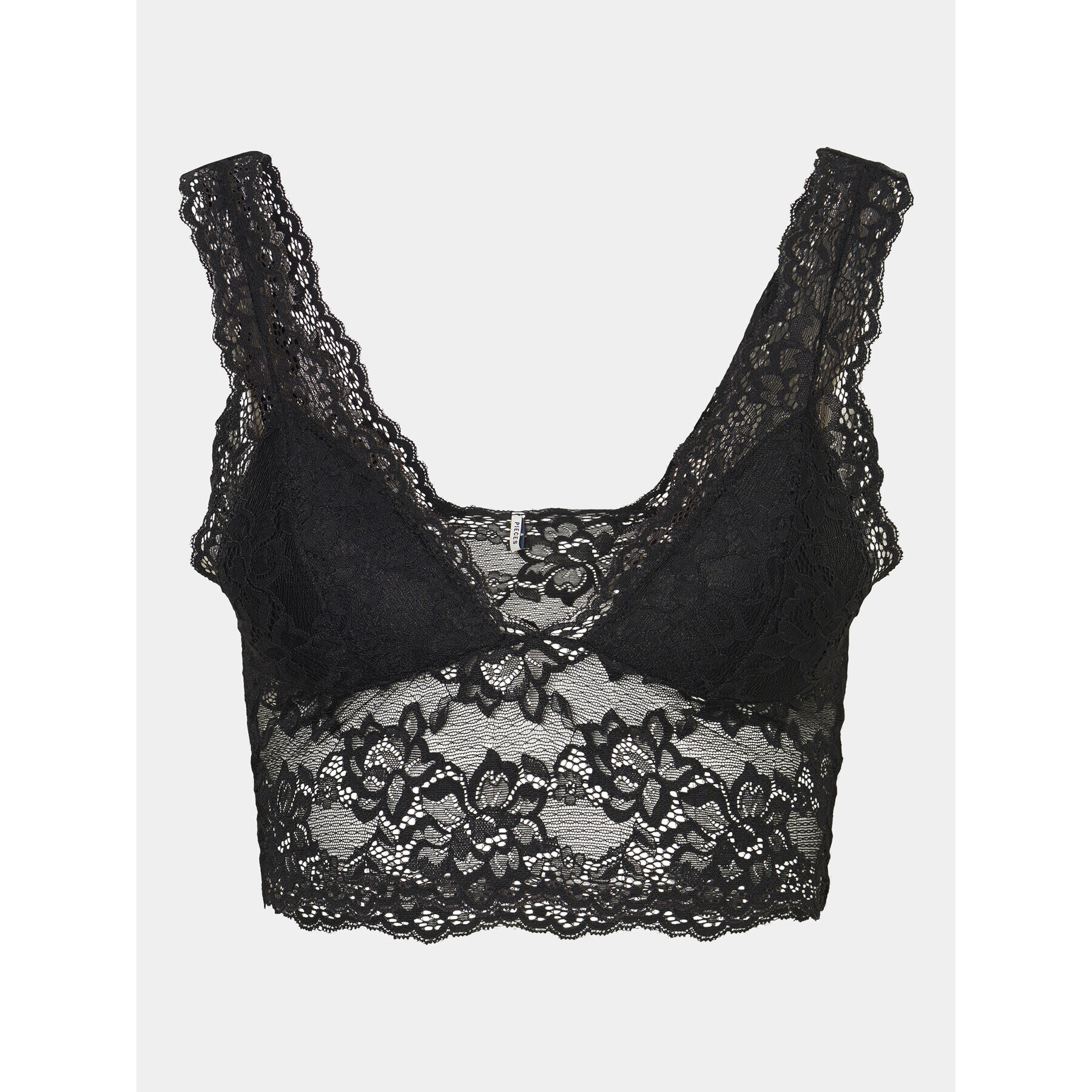 Pieces Podprsenka Bralette Lina 17096003 Čierna - Pepit.sk