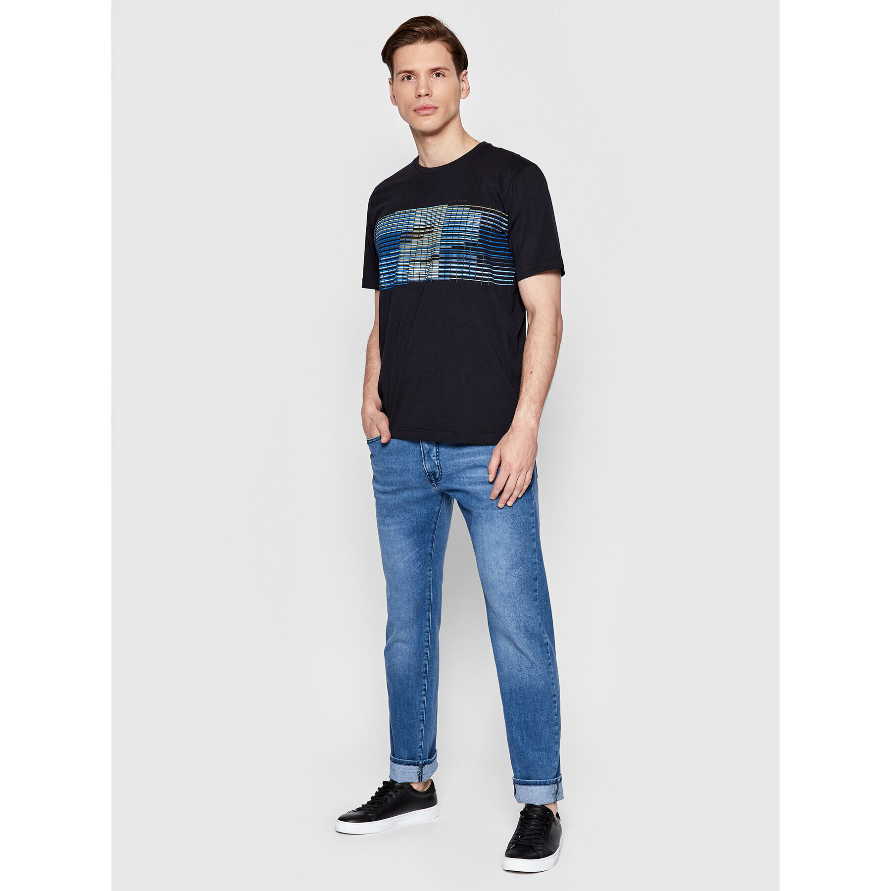 Pierre Cardin Džínsy 30030/000/7715 Modrá Slim Fit - Pepit.sk