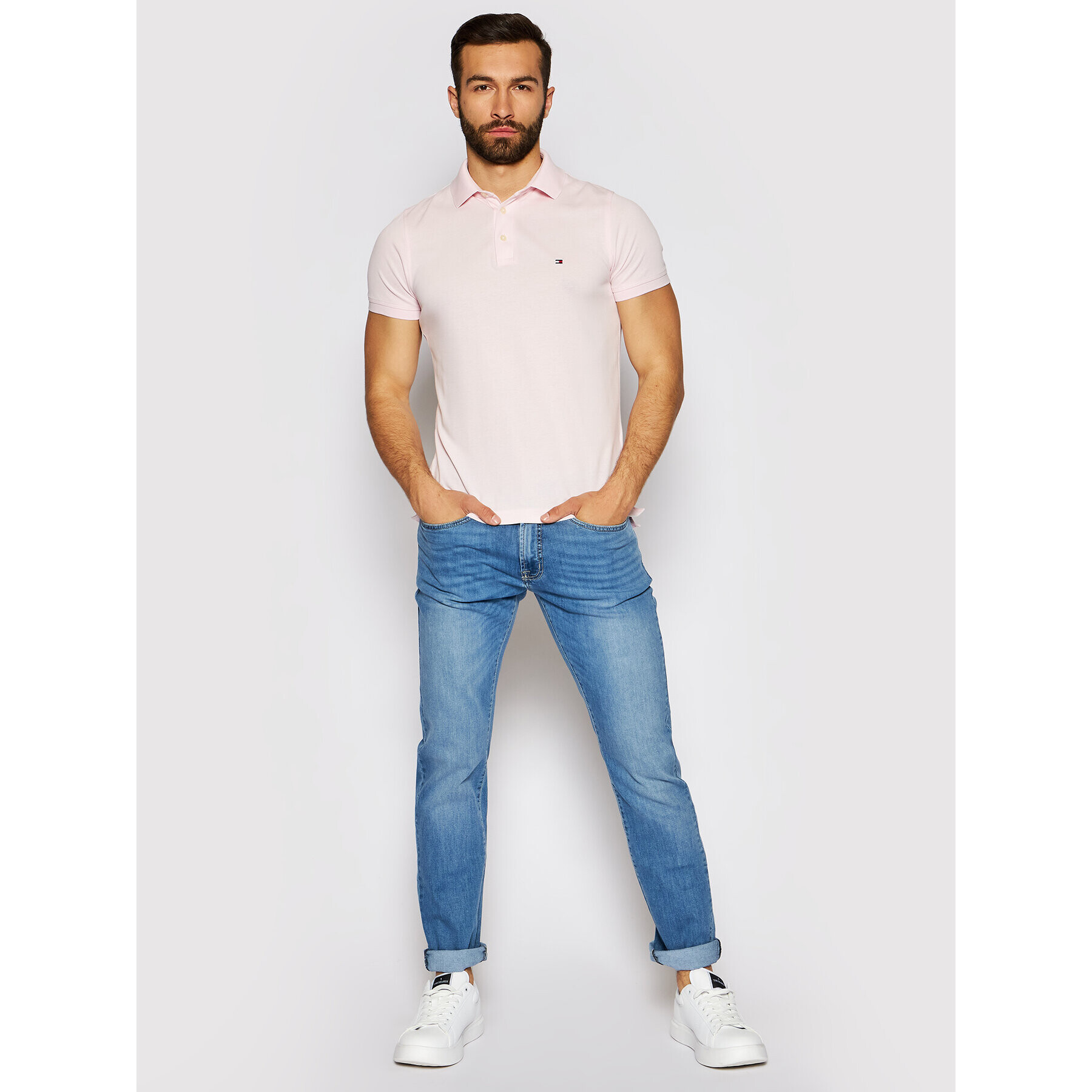 Pierre Cardin Džínsy 30915/000/7713 Modrá Modern Fit - Pepit.sk