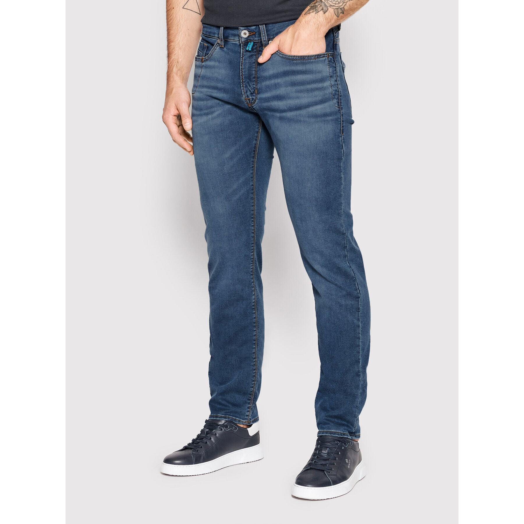 Pierre Cardin Džínsy 33110/000/7705 Modrá Slim Fit - Pepit.sk