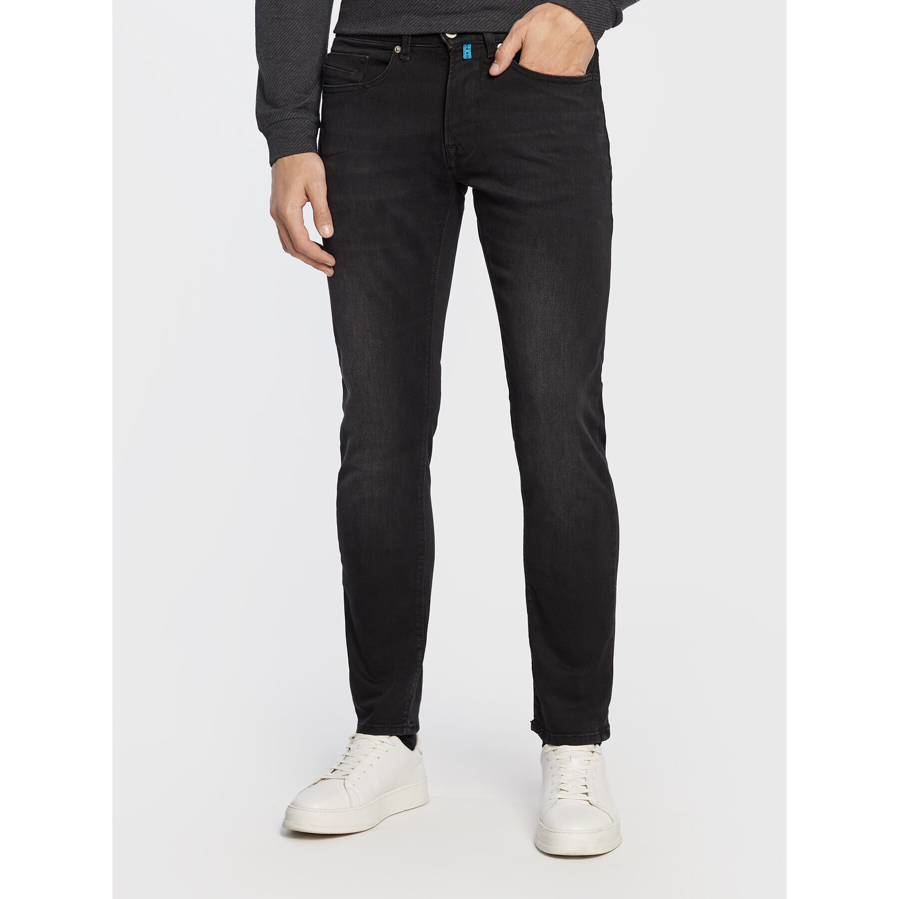 Pierre Cardin Džínsy 33110/000/7712 Čierna Slim Fit - Pepit.sk