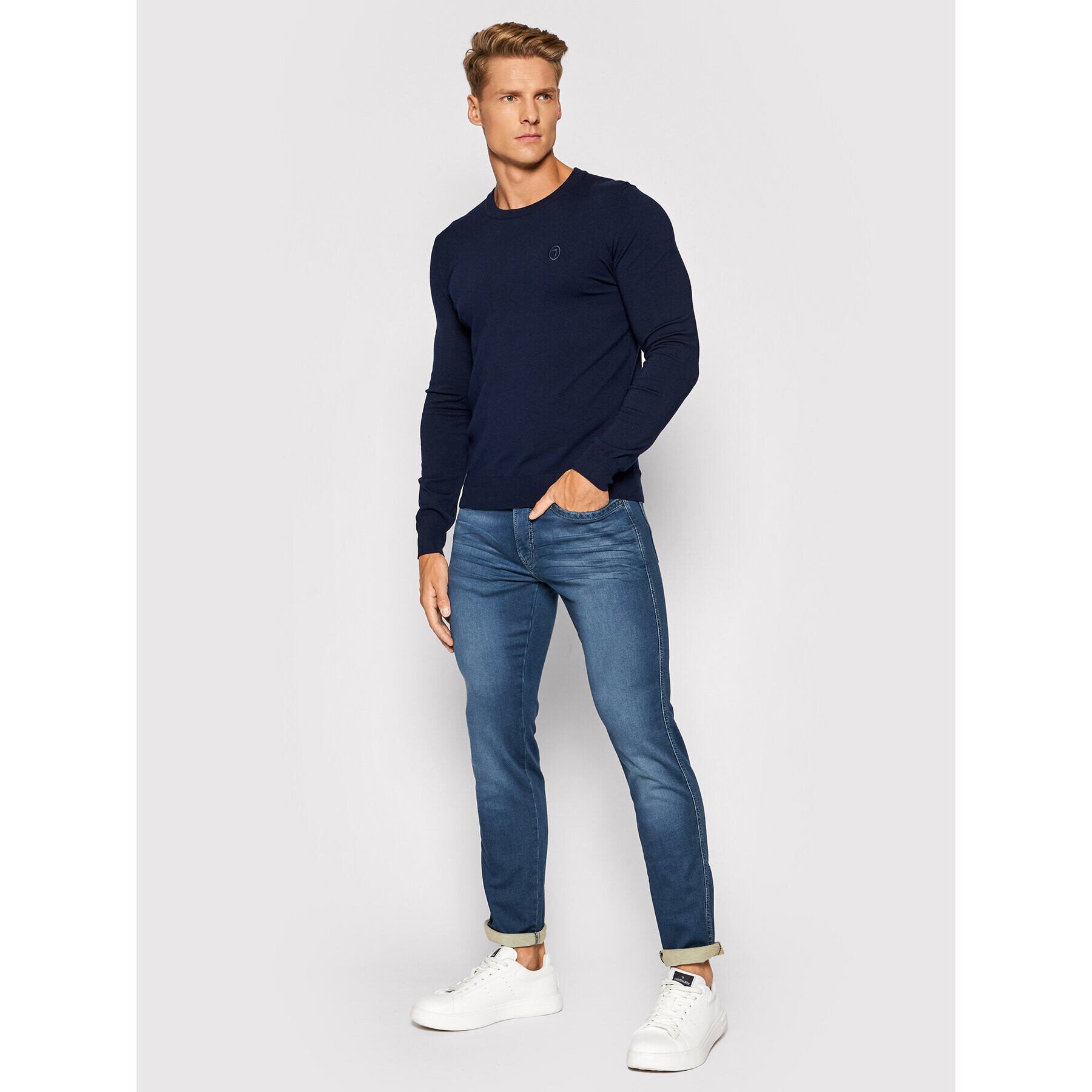 Pierre Cardin Džínsy 3415/000/9918 Tmavomodrá Lyon Tapered Fit - Pepit.sk