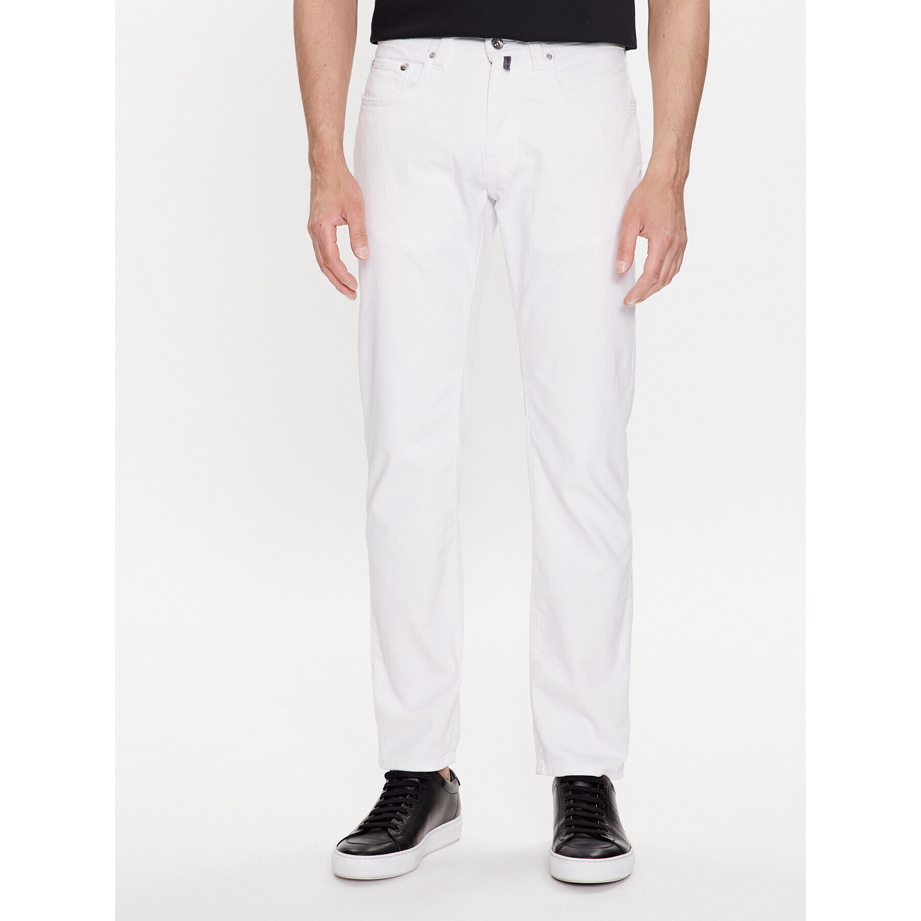 Pierre Cardin Džínsy 34510/000/8066 Biela Tapered Fit - Pepit.sk