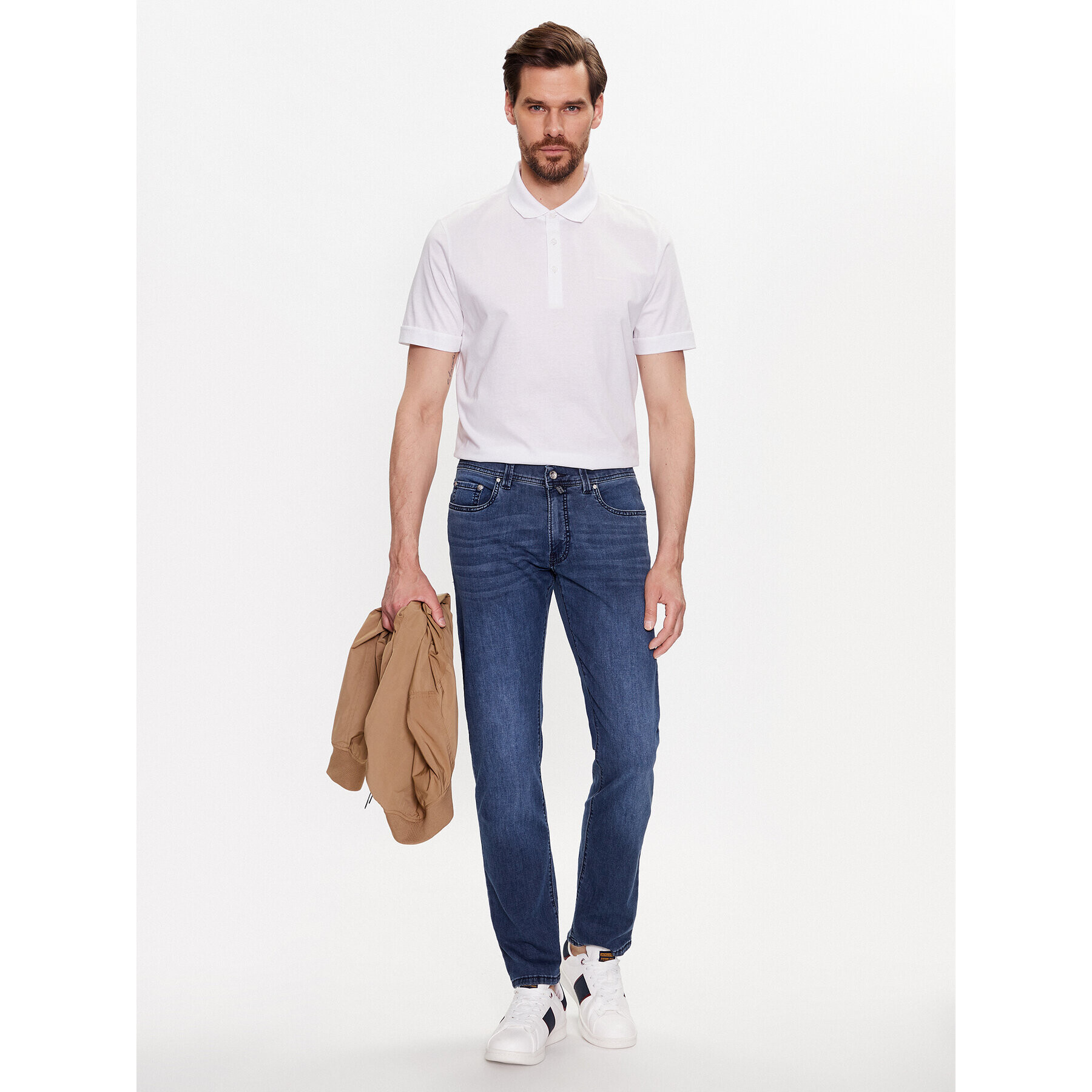 Pierre Cardin Džínsy 34510/000/8085 Modrá Tapered Fit - Pepit.sk