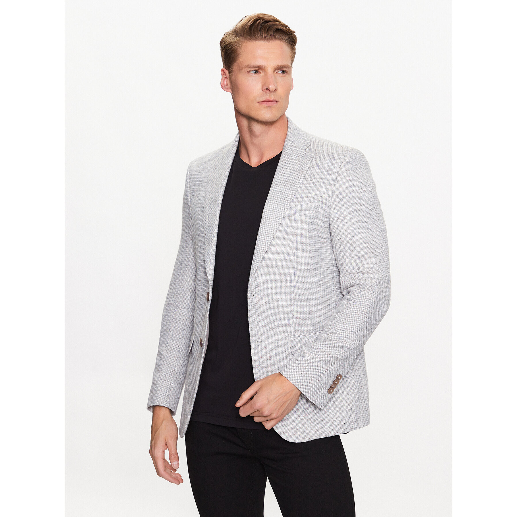 Pierre Cardin Sako 42255/000/3047 Sivá Regular Fit - Pepit.sk