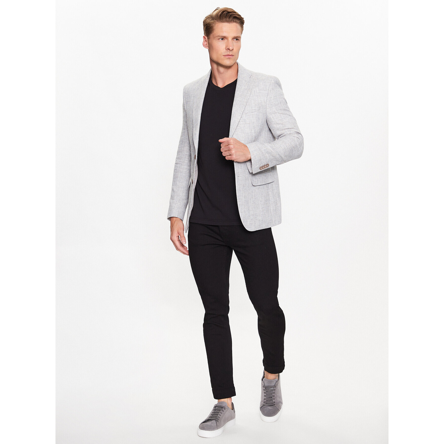 Pierre Cardin Sako 42255/000/3047 Sivá Regular Fit - Pepit.sk