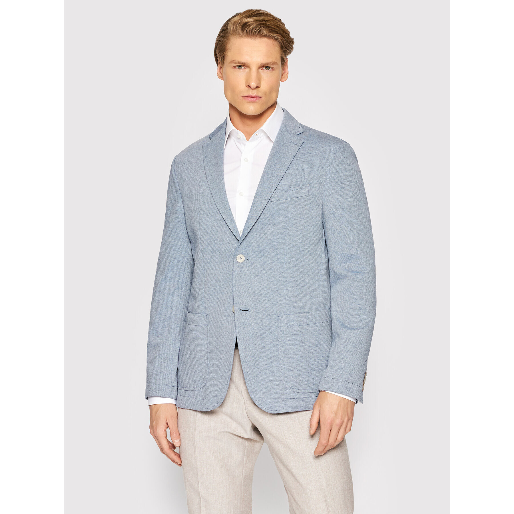 Pierre Cardin Sako 42289/000/1193 Modrá Regular Fit - Pepit.sk