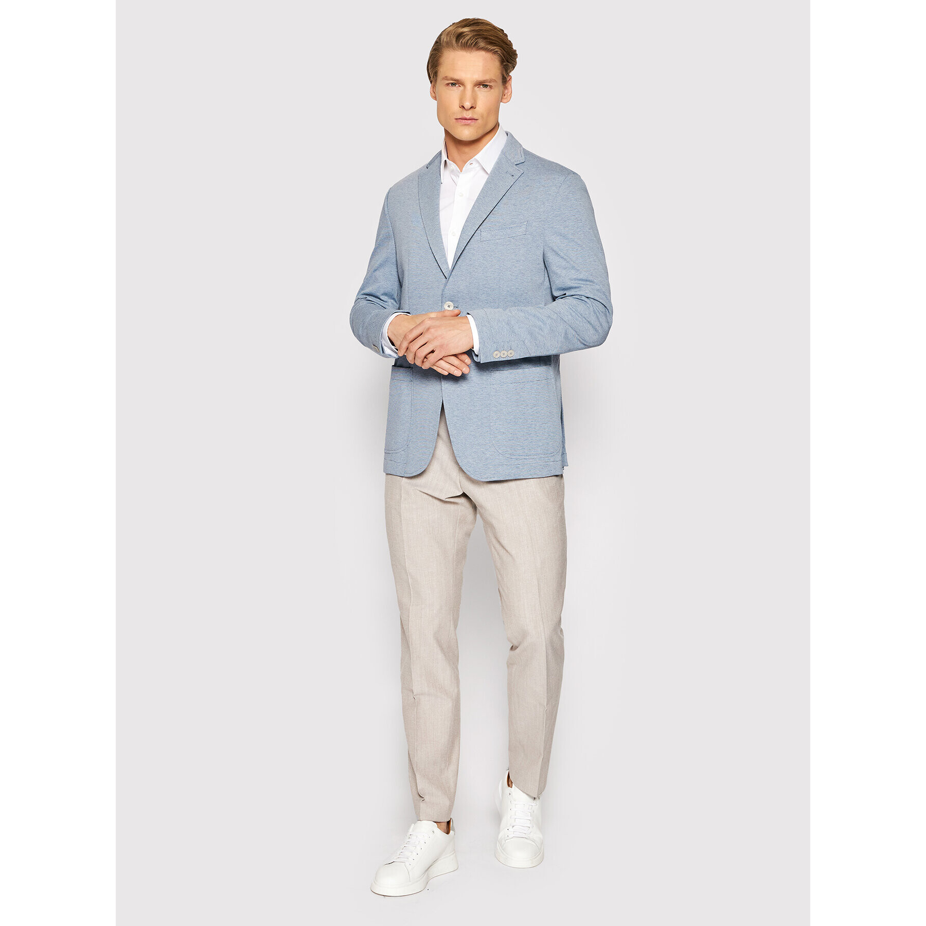 Pierre Cardin Sako 42289/000/1193 Modrá Regular Fit - Pepit.sk